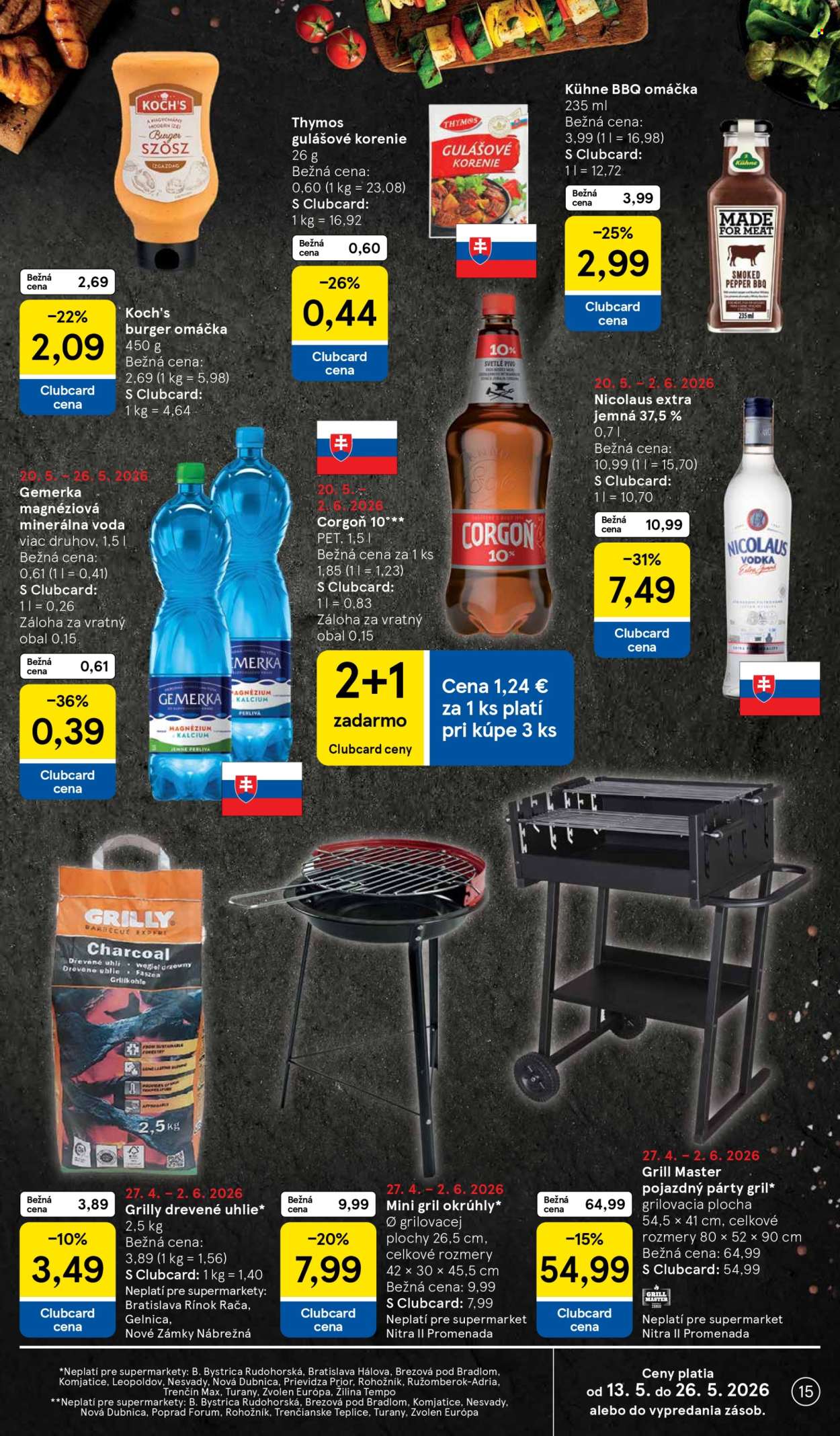 Leták TESCO supermarket - 20.5.2026 - 26.5.2026. Strana 15