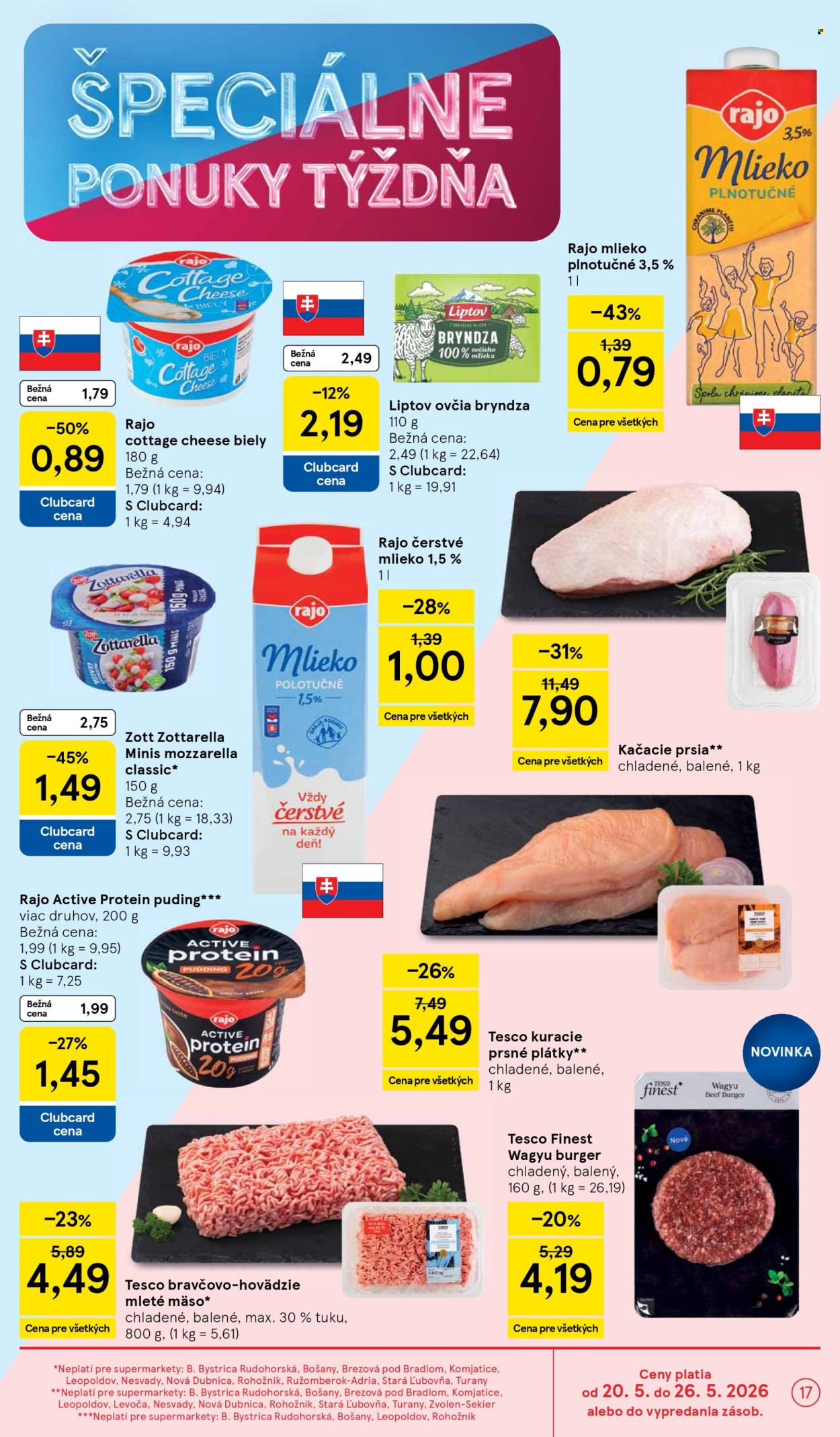 Leták TESCO supermarket - 20.5.2026 - 26.5.2026. Strana 17