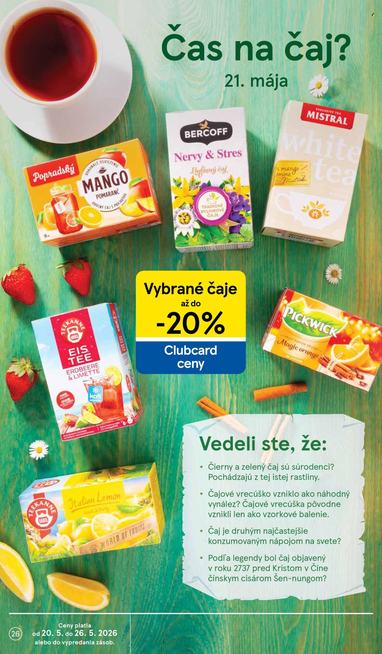 Leták TESCO supermarket - 20.5.2026 - 26.5.2026. Strana 26