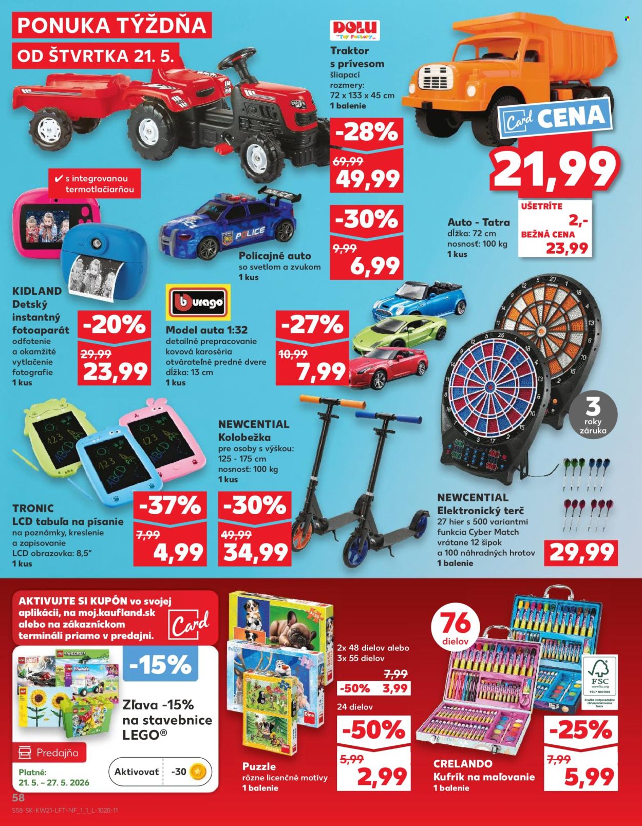 Leták Kaufland - 21.5.2026 - 27.5.2026. Strana 58