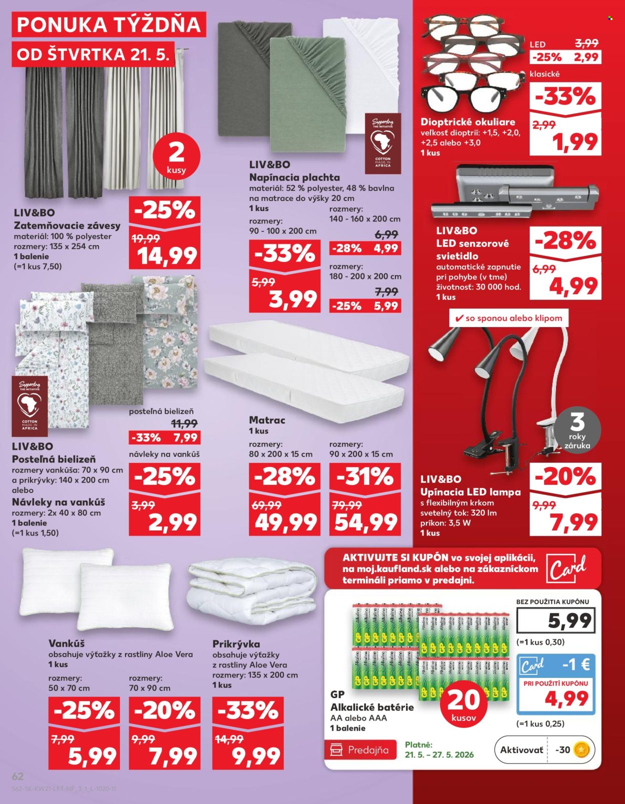 Leták Kaufland - 21.5.2026 - 27.5.2026. Strana 62