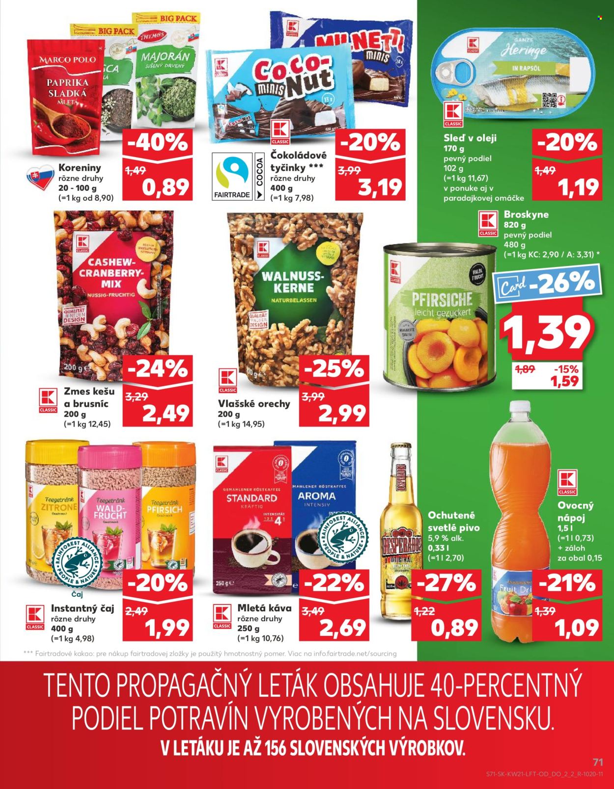 Leták Kaufland - 21.5.2026 - 27.5.2026. Strana 71