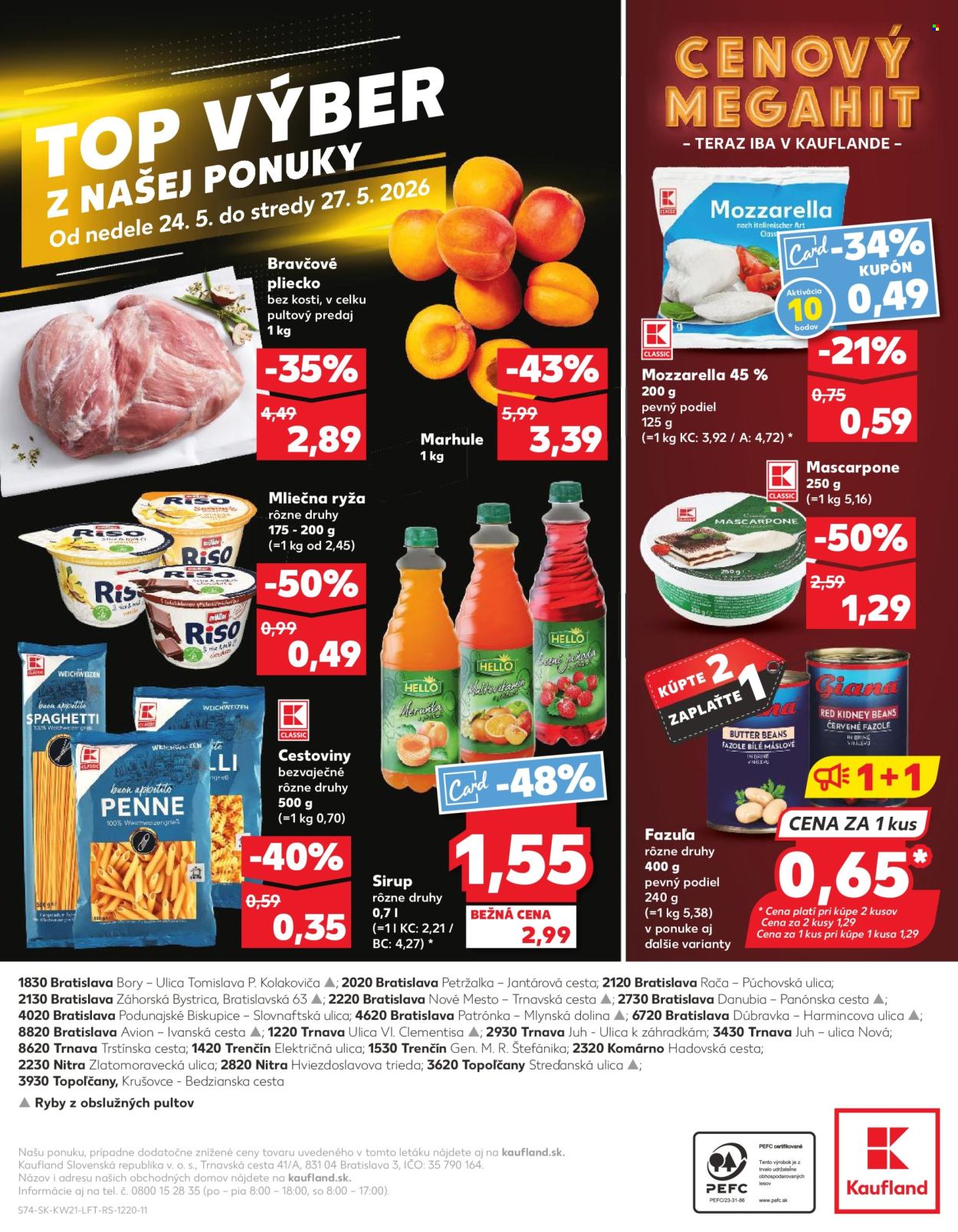 Leták Kaufland - 21.5.2026 - 27.5.2026. Strana 74