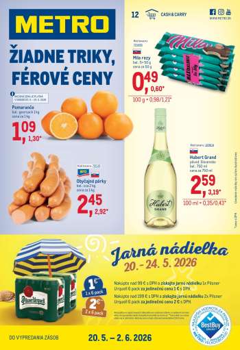 Leták Metro - 20.5.2026 - 2.6.2026.