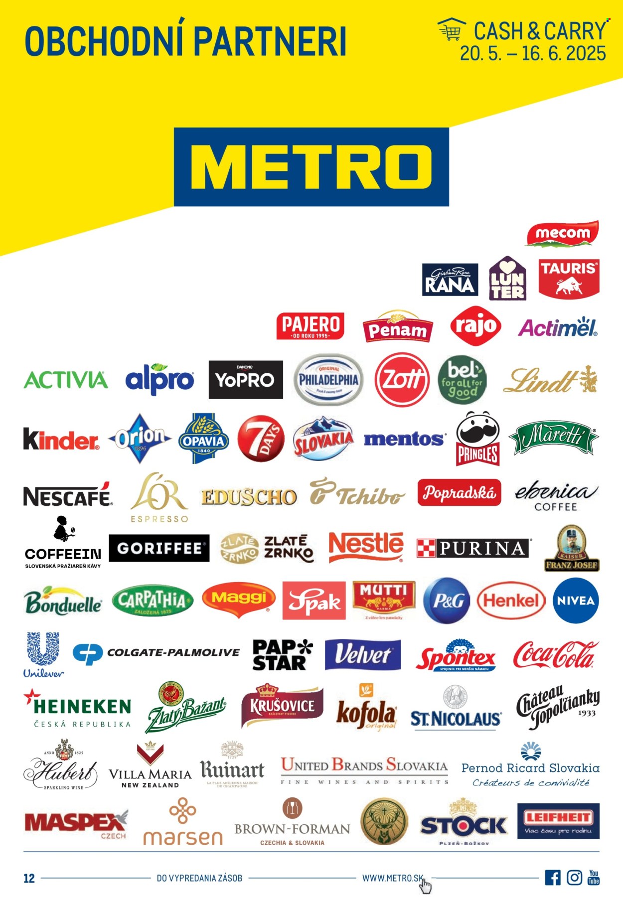 Leták Metro - 20.5.2026 - 16.6.2026. Strana 1