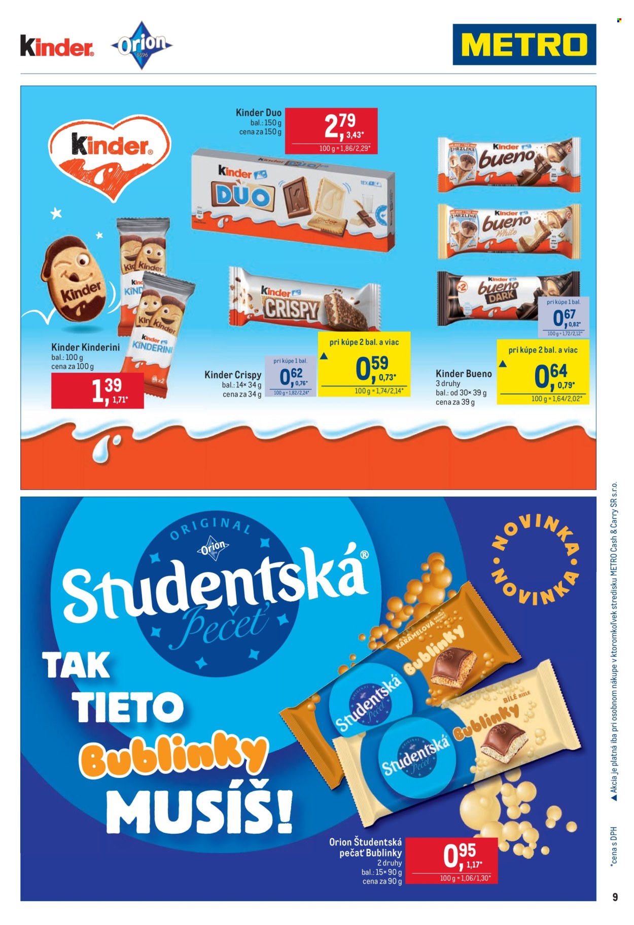 Leták Metro - 20.5.2026 - 16.6.2026. Strana 9