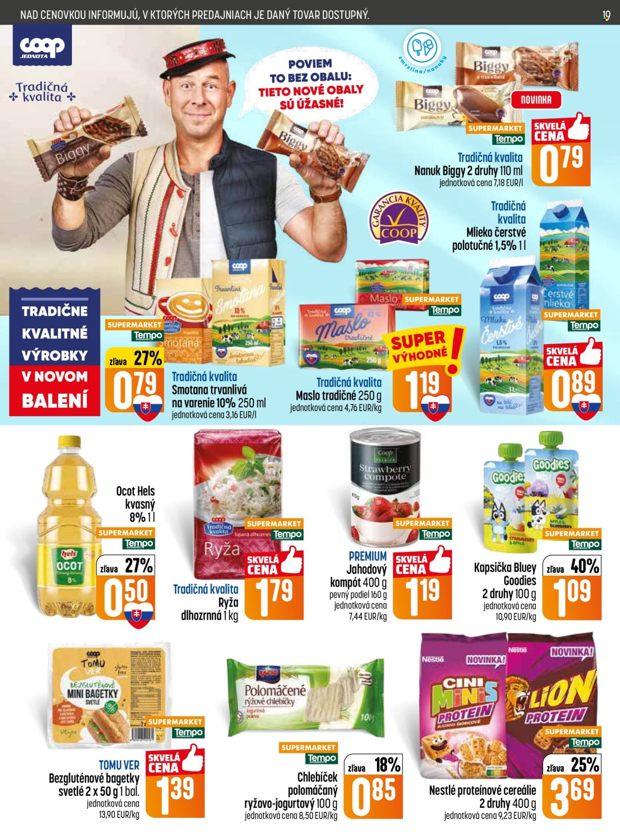 Leták COOP Jednota - 21.5.2026 - 27.5.2026. Strana 19