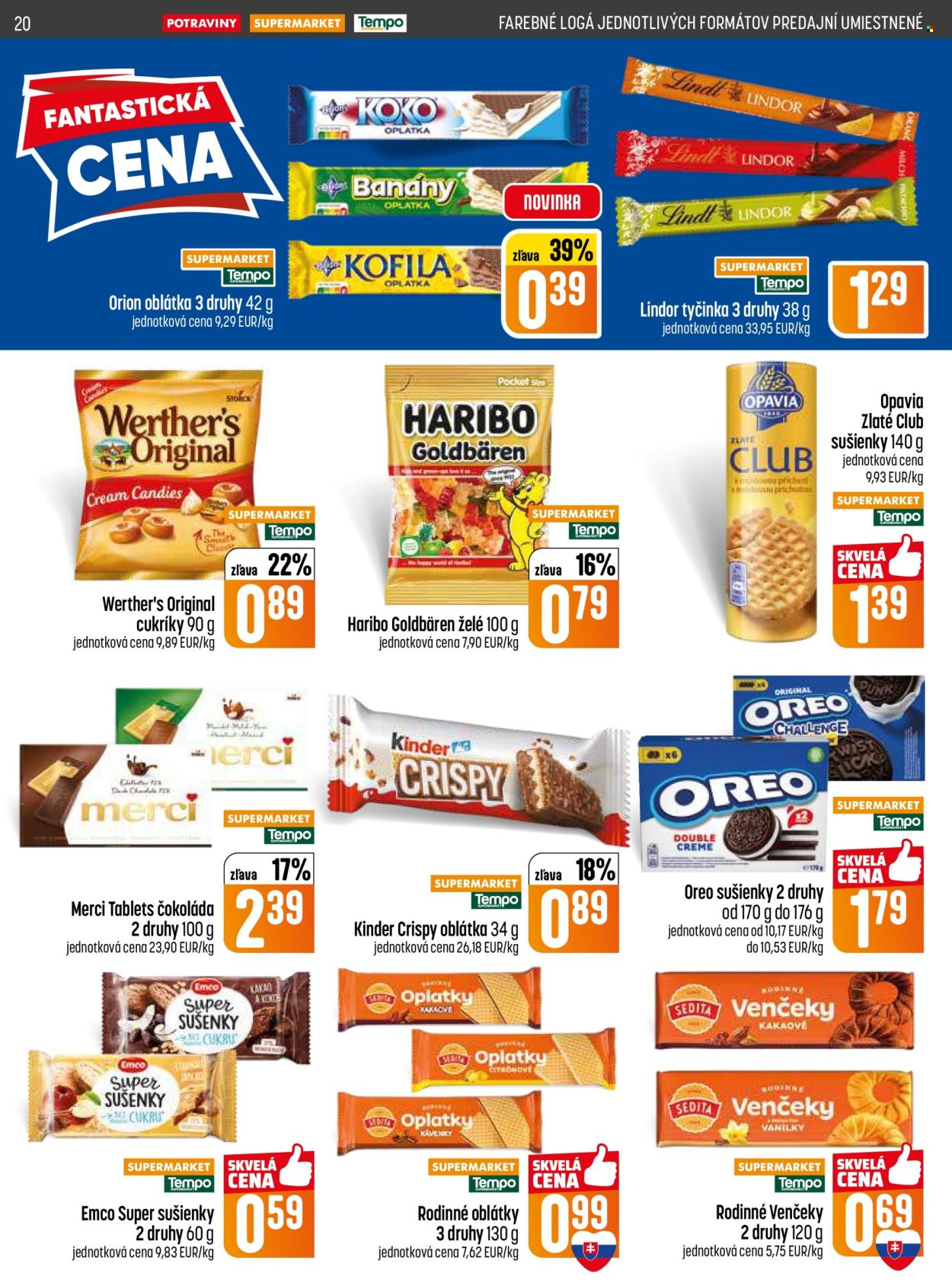 Leták COOP Jednota - 21.5.2026 - 27.5.2026. Strana 20