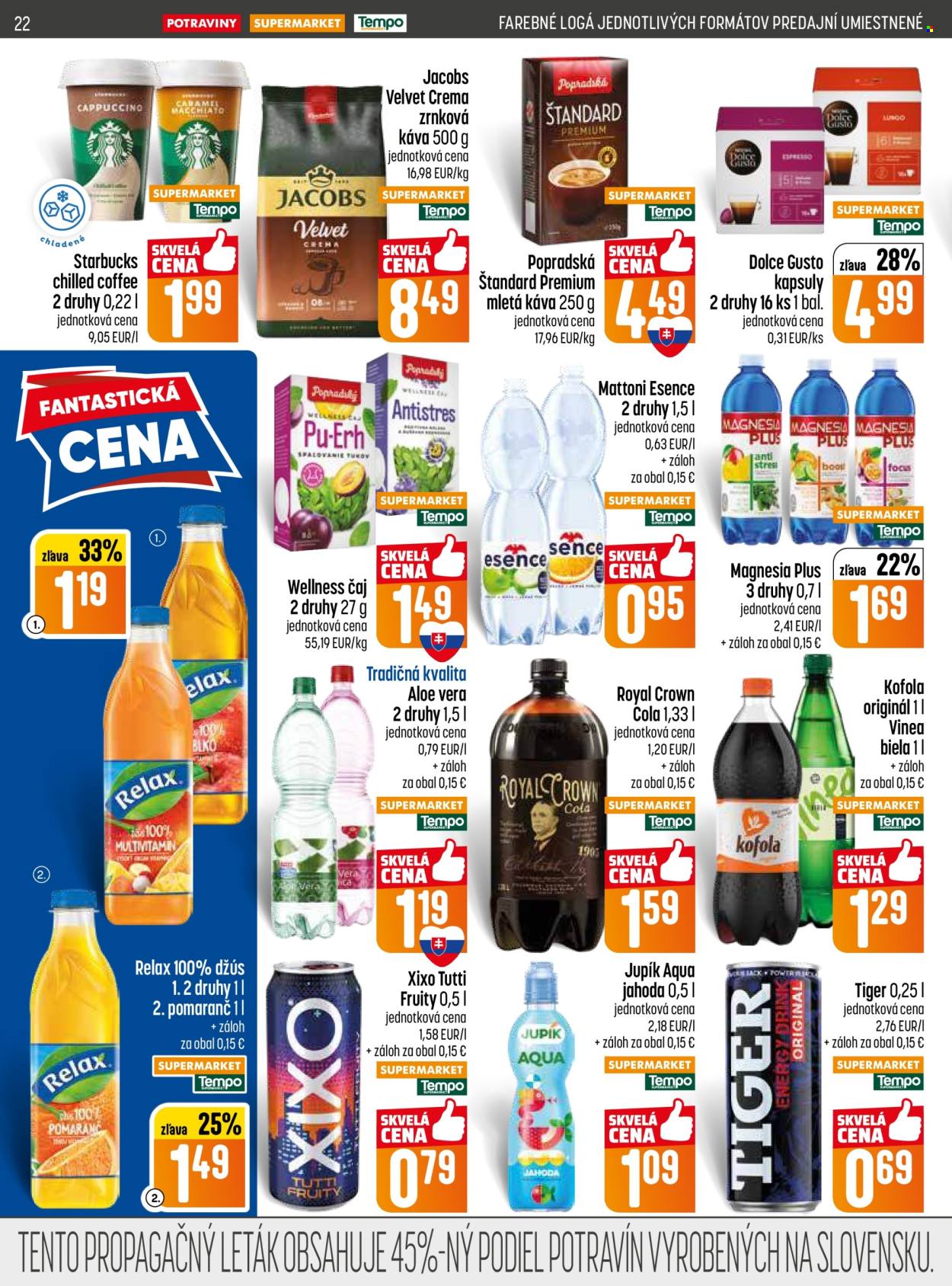 Leták COOP Jednota - 21.5.2026 - 27.5.2026. Strana 22