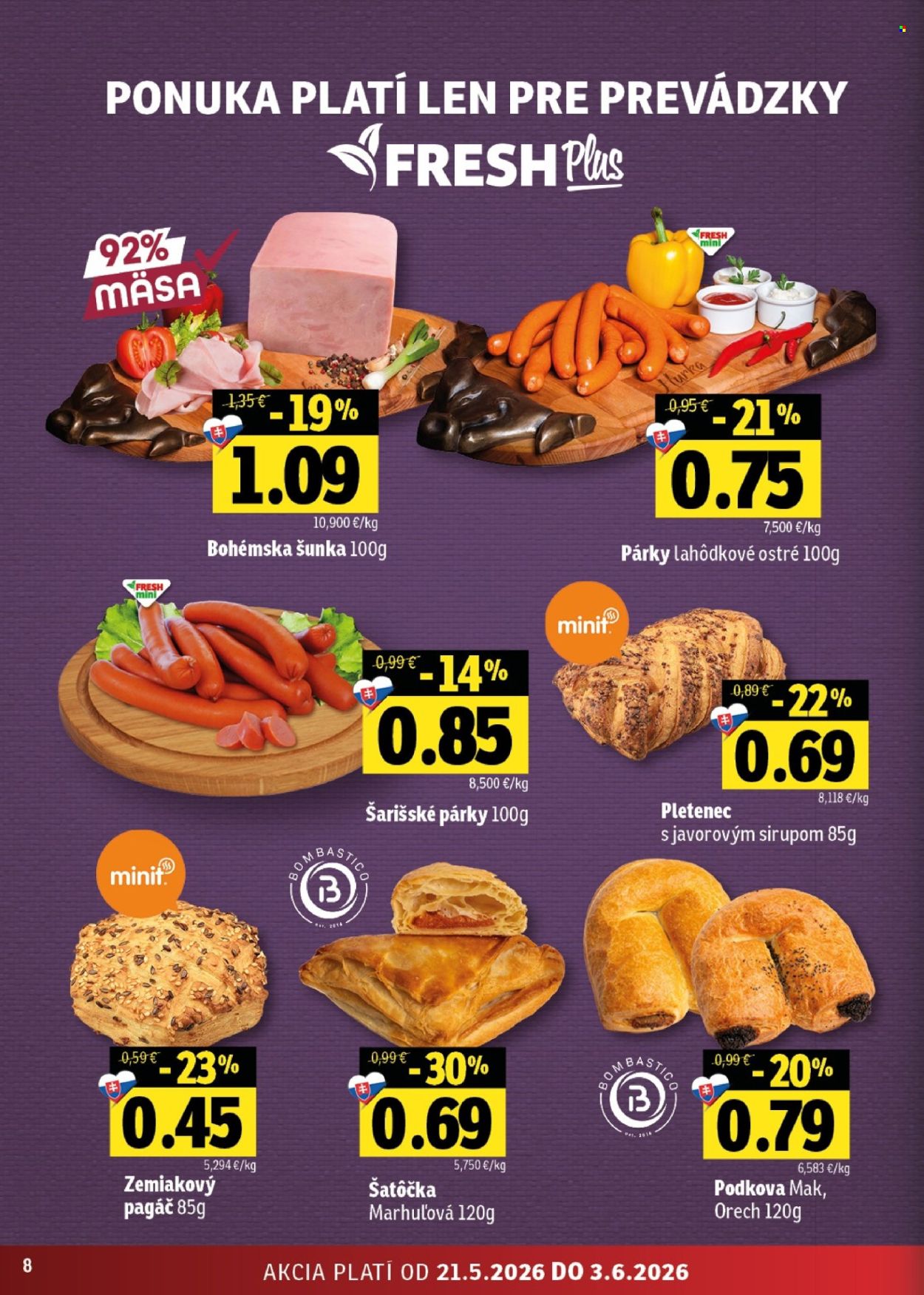 Leták FRESH - 21.5.2026 - 3.6.2026. Strana 8