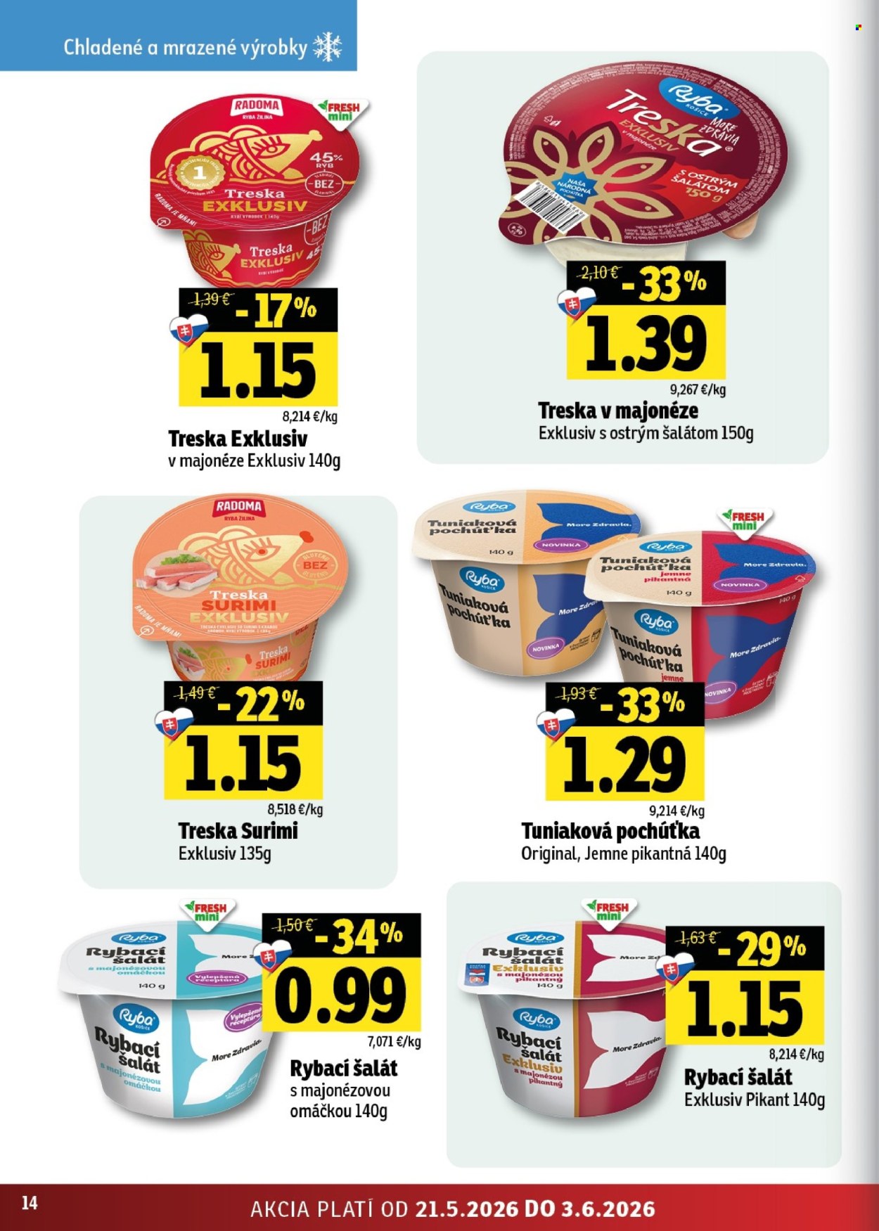 Leták FRESH - 21.5.2026 - 3.6.2026. Strana 14