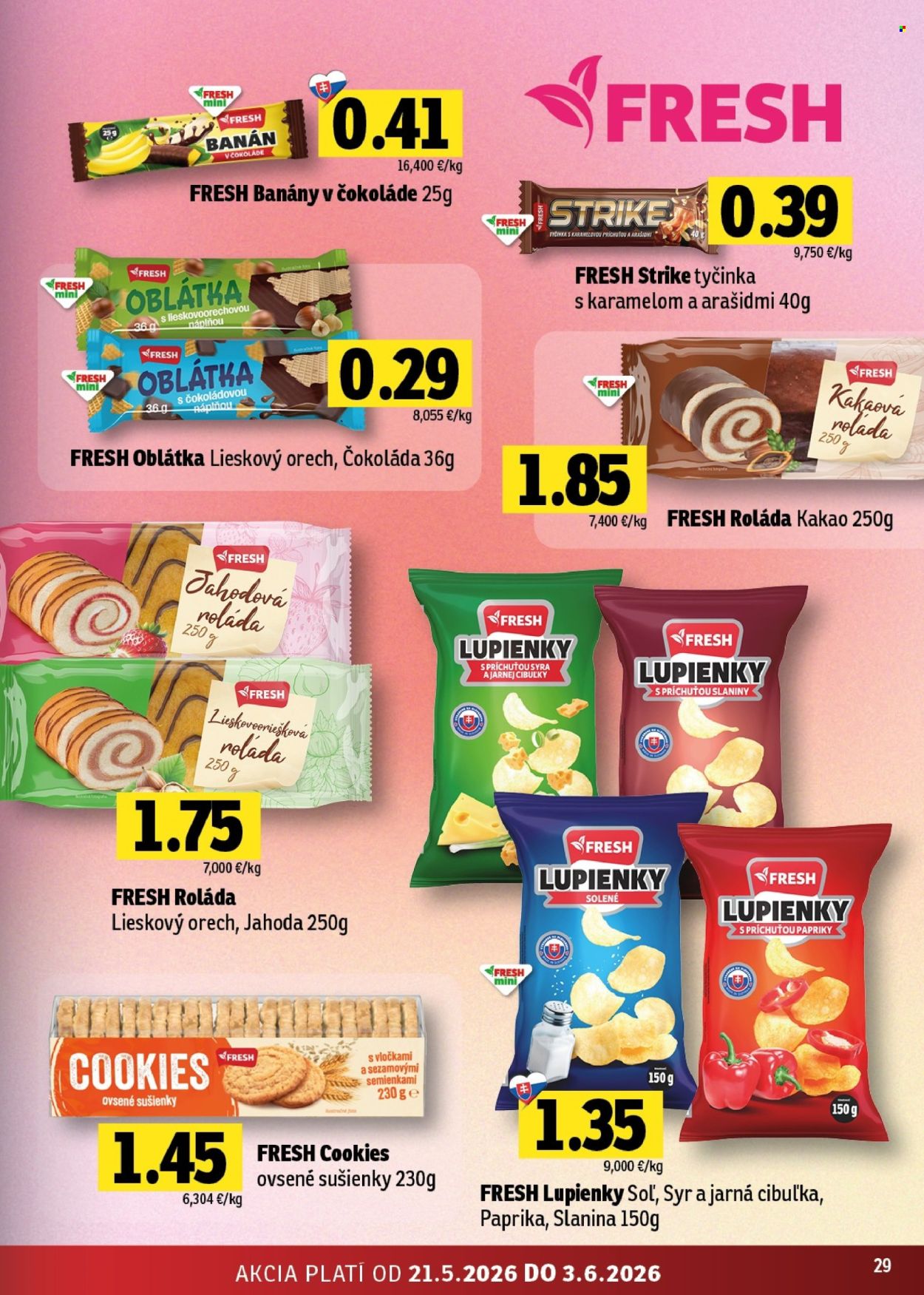 Leták FRESH - 21.5.2026 - 3.6.2026. Strana 29