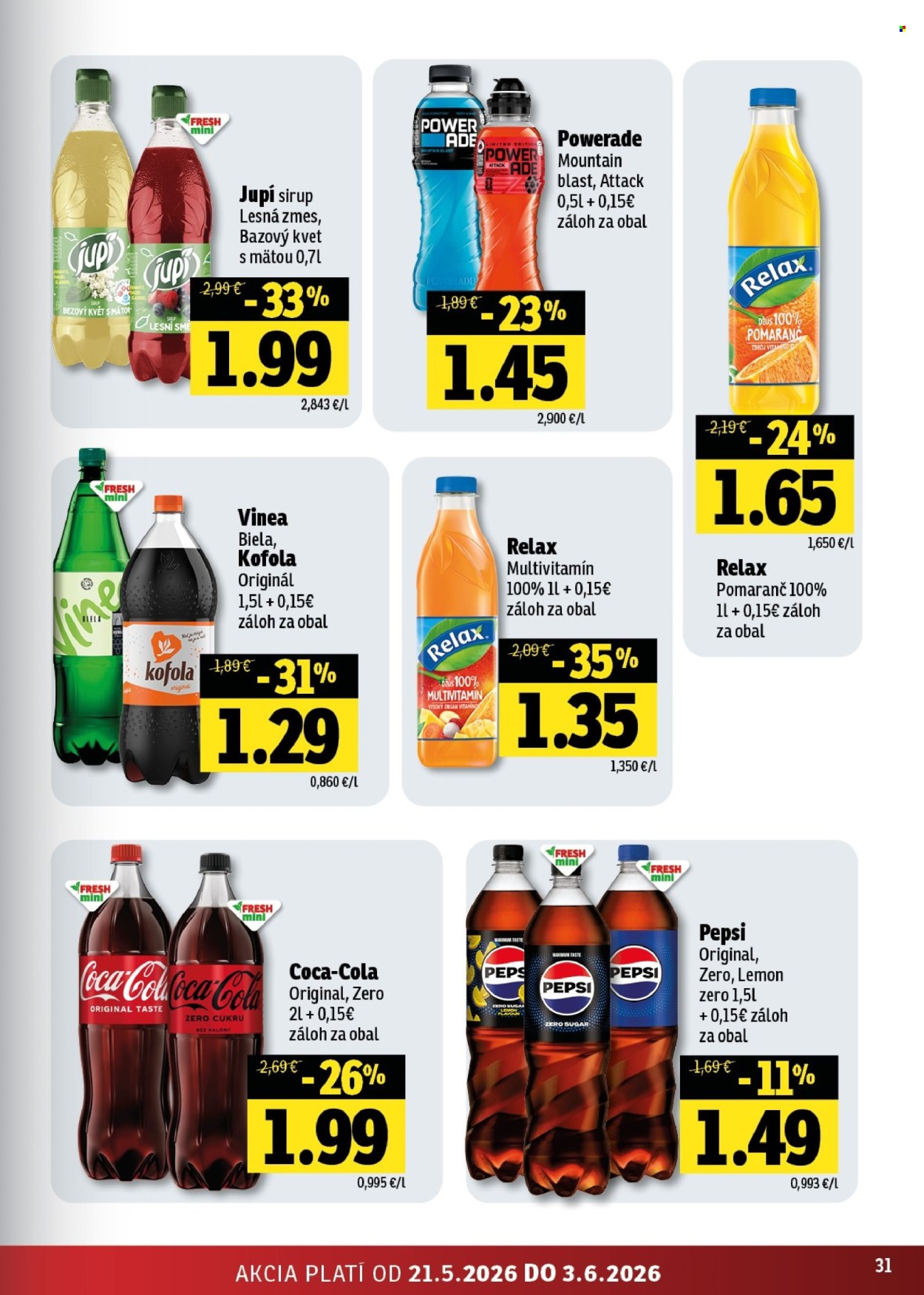 Leták FRESH - 21.5.2026 - 3.6.2026. Strana 31