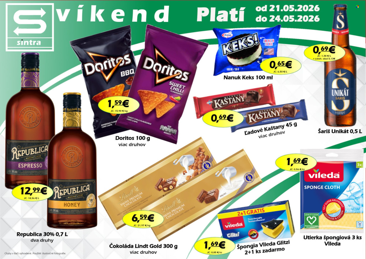Leták Sintra - 21.5.2026 - 24.5.2026. Strana 1