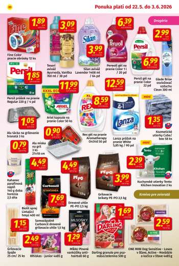 thumbnail - Persil prášok na pranie Regular 220 g / 4 pd