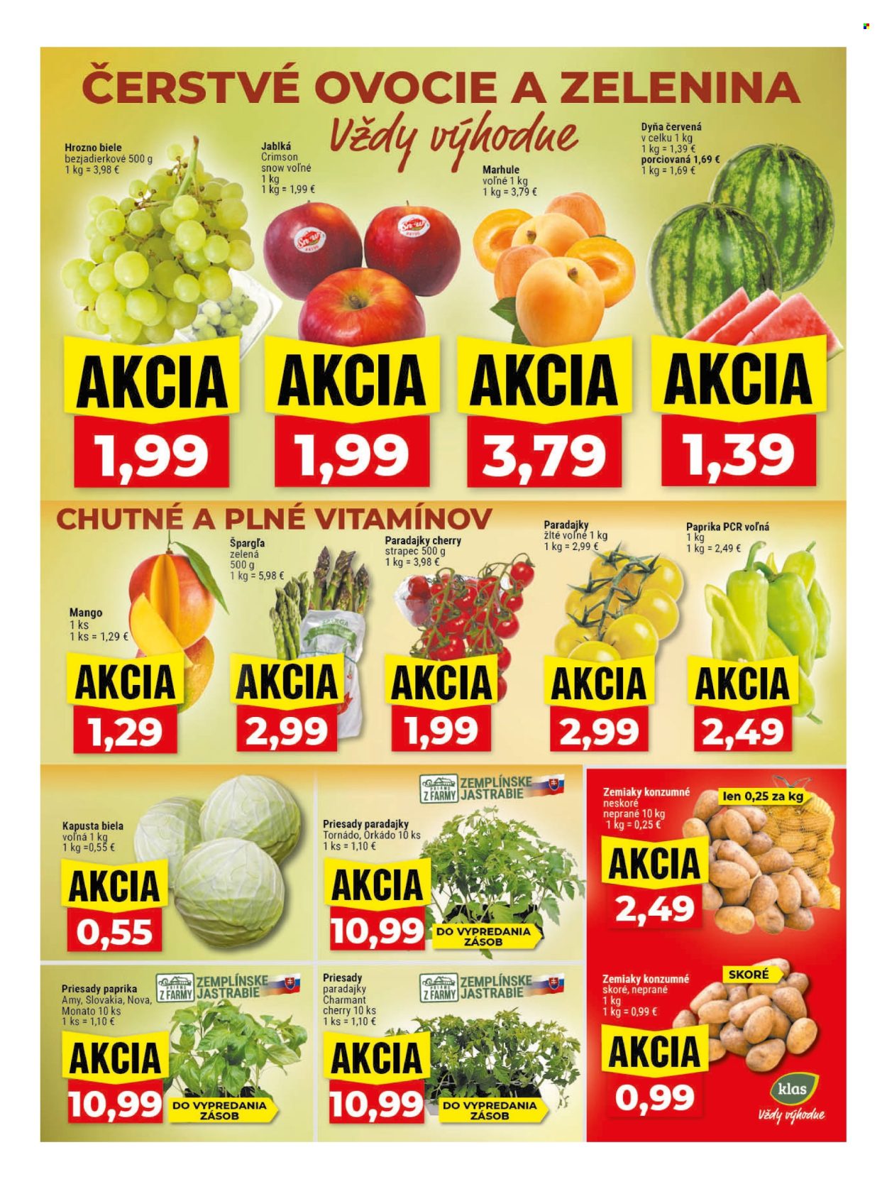 Leták Klas - 25.5.2026 - 31.5.2026. Strana 3