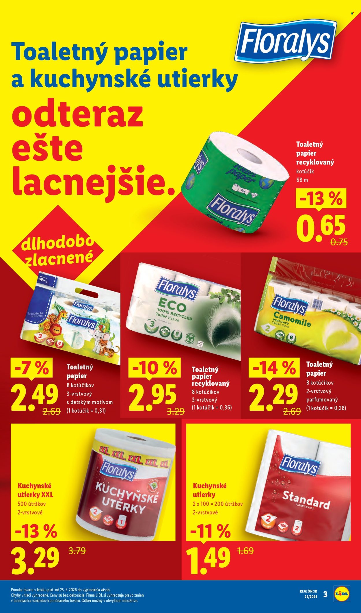 Leták Lidl - 25.5.2026 - 31.5.2026. Strana 3