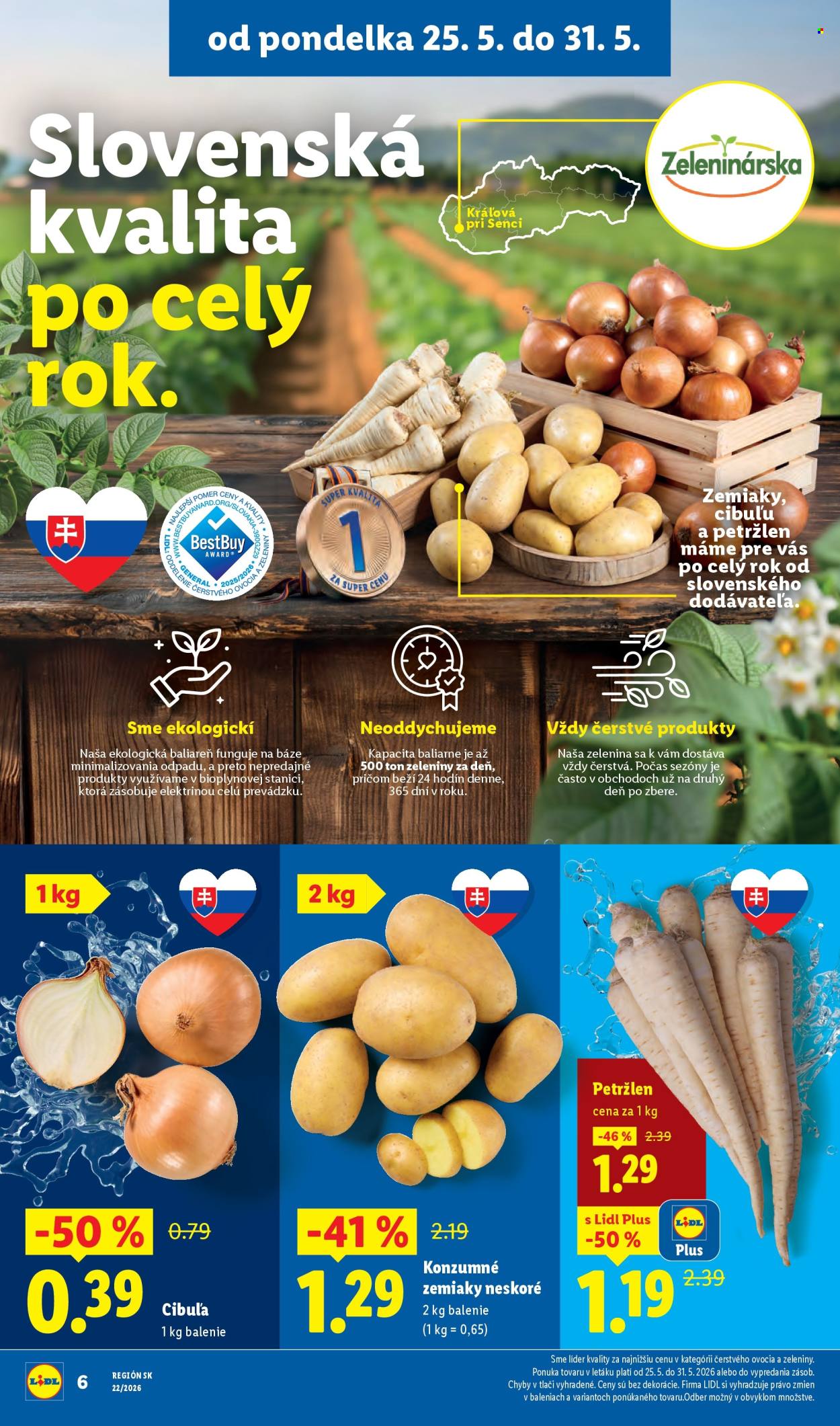 Leták Lidl - 25.5.2026 - 31.5.2026. Strana 6
