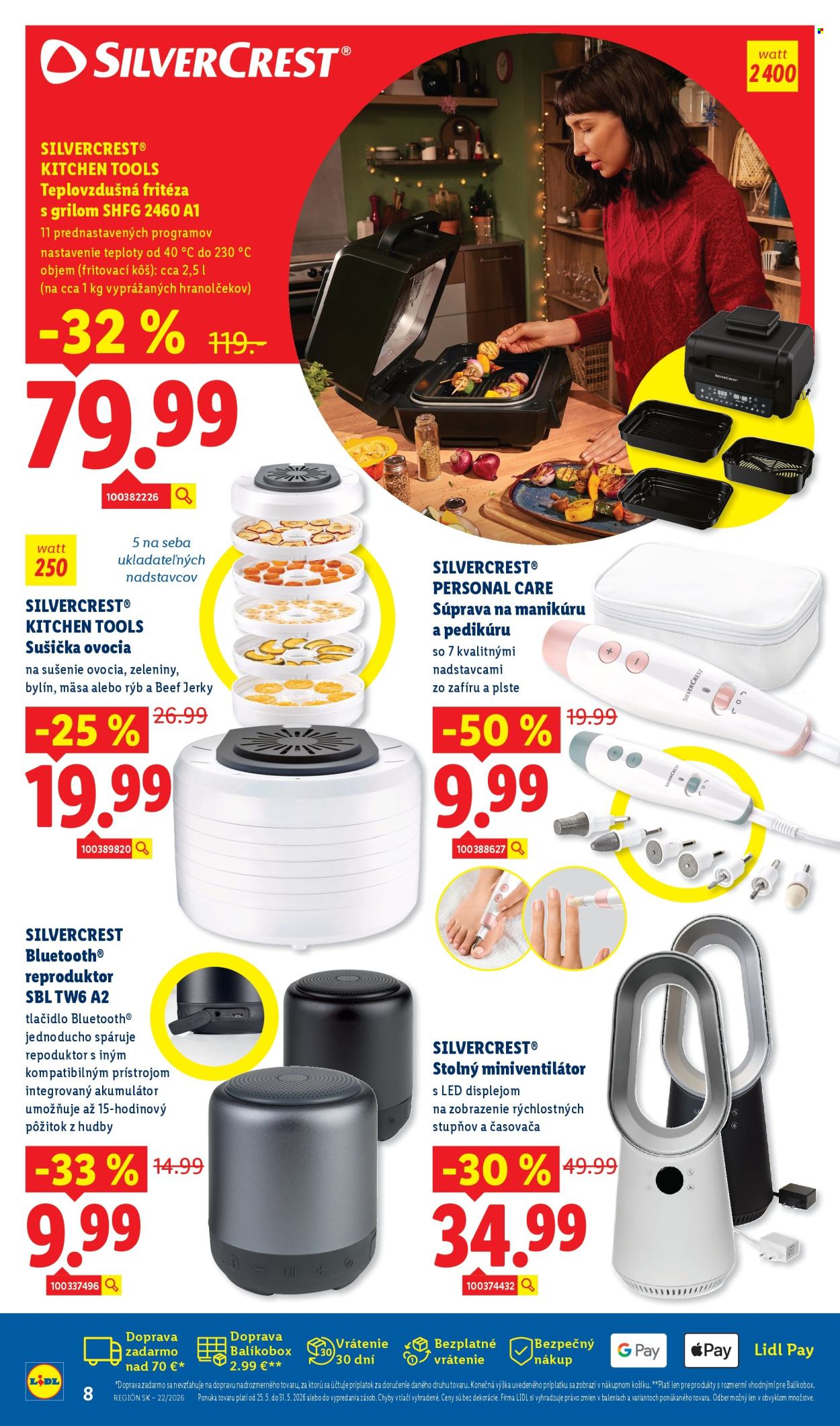 Leták Lidl - 25.5.2026 - 7.6.2026. Strana 8
