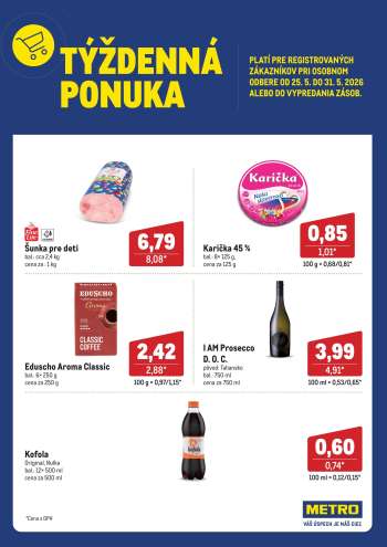 Leták Metro - 25.5.2026 - 31.5.2026.