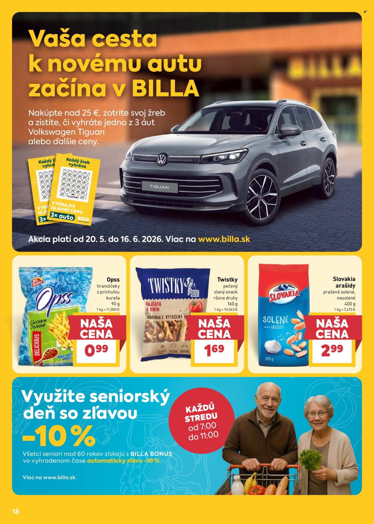Leták Billa - 27.5.2026 - 2.6.2026. Strana 18