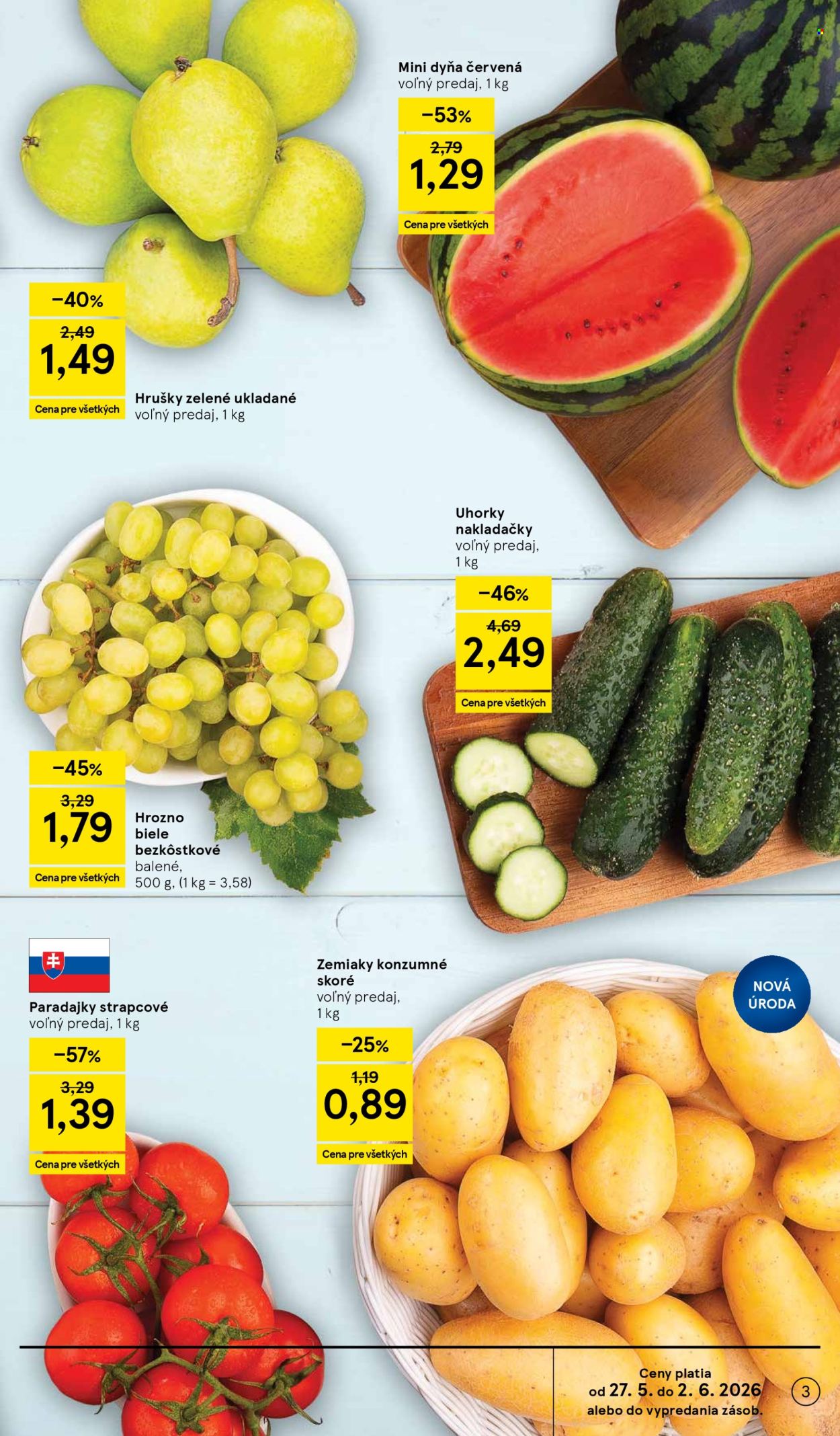 Leták TESCO - 27.5.2026 - 2.6.2026. Strana 3