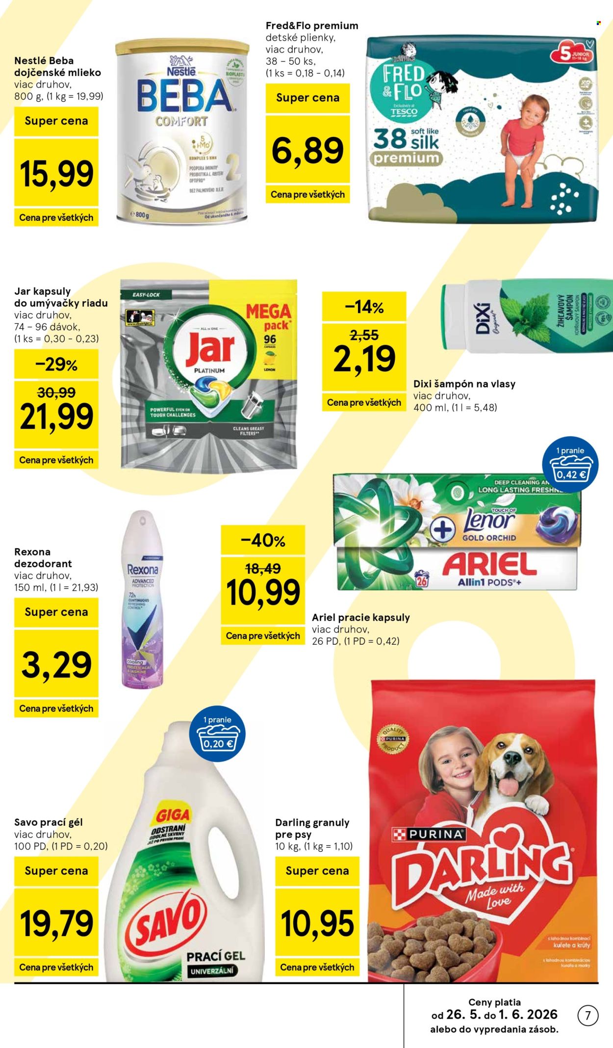 Leták TESCO - 27.5.2026 - 2.6.2026. Strana 7