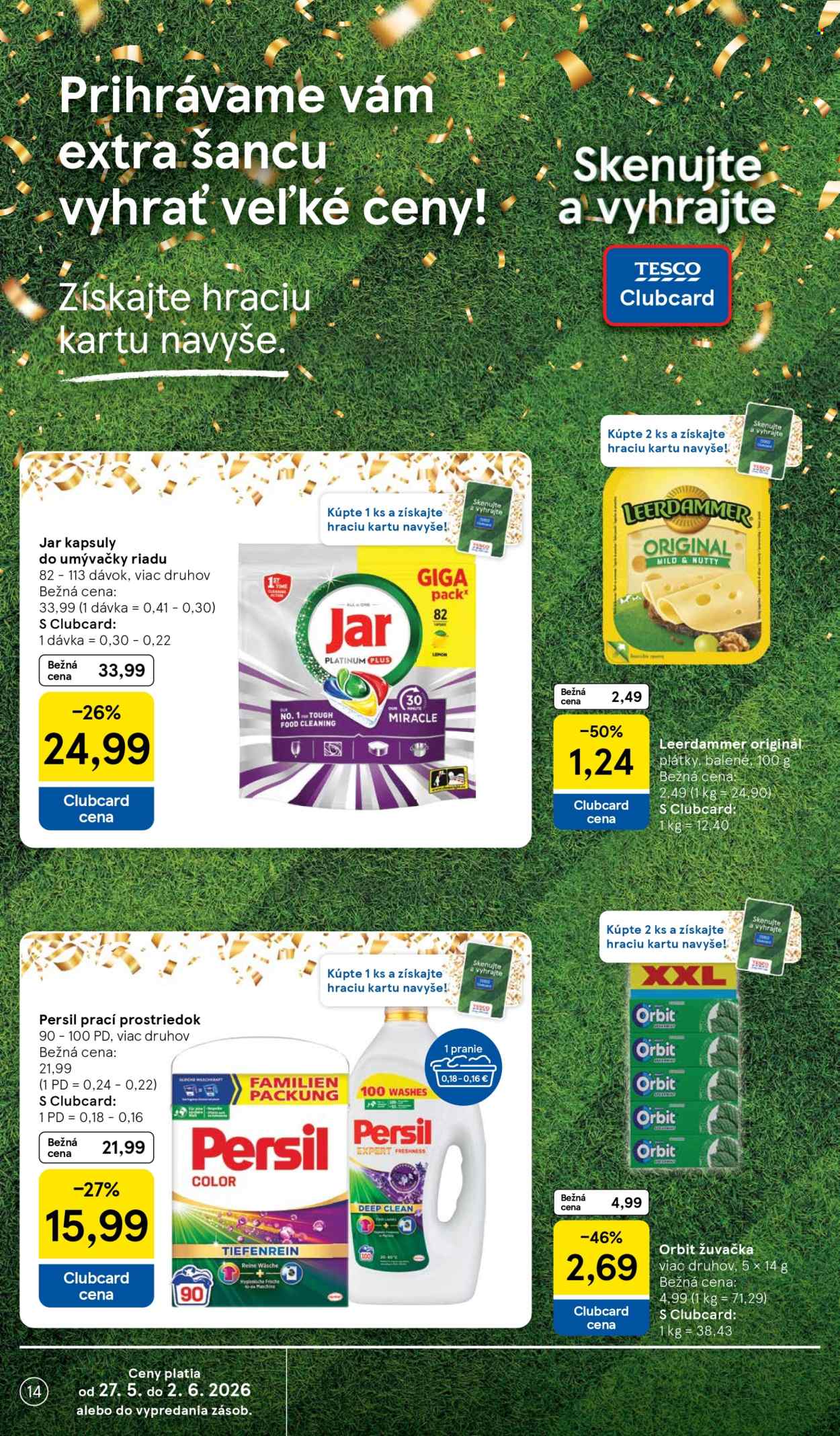 Leták TESCO - 27.5.2026 - 2.6.2026. Strana 14