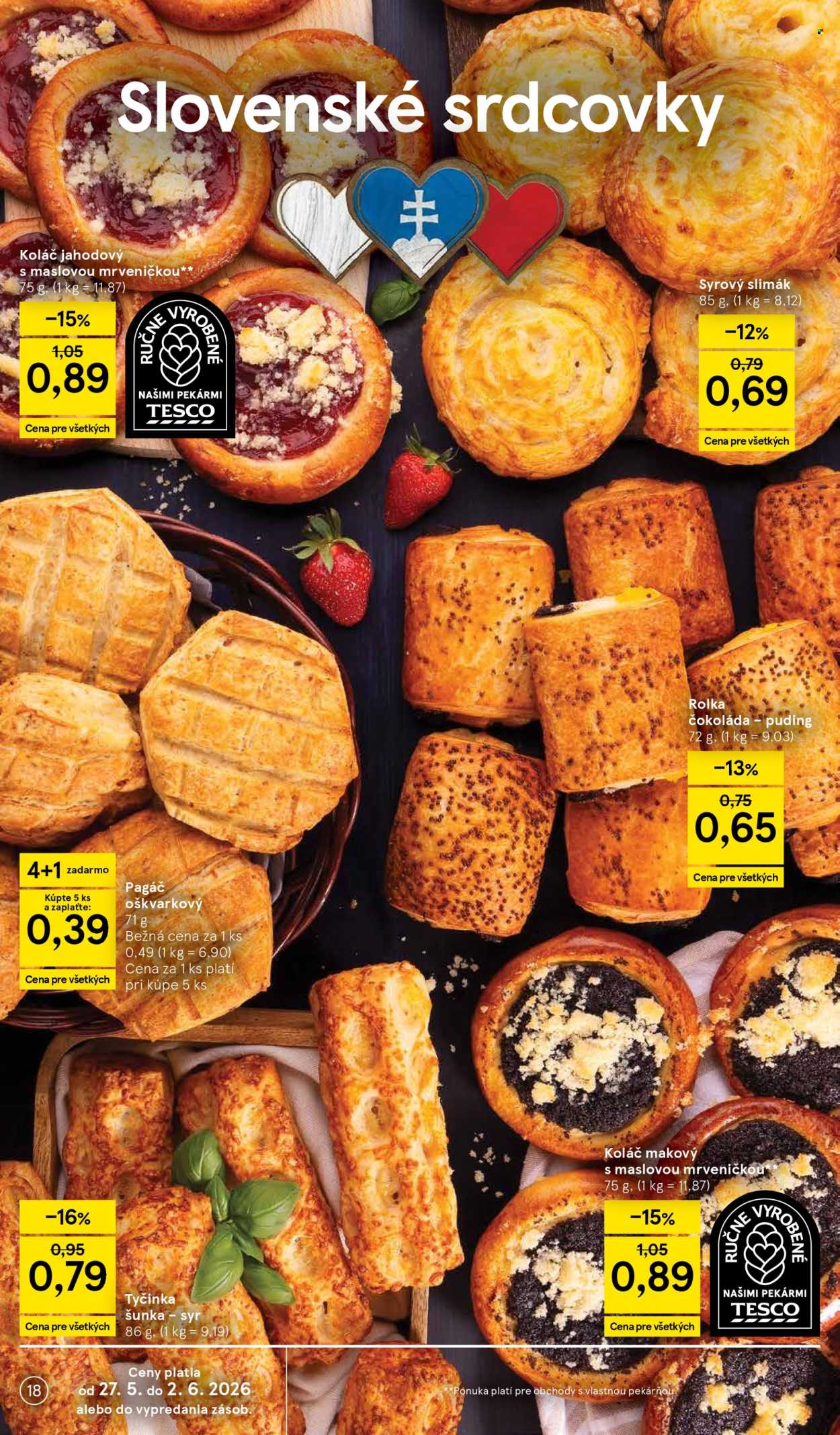 Leták TESCO - 27.5.2026 - 2.6.2026. Strana 18