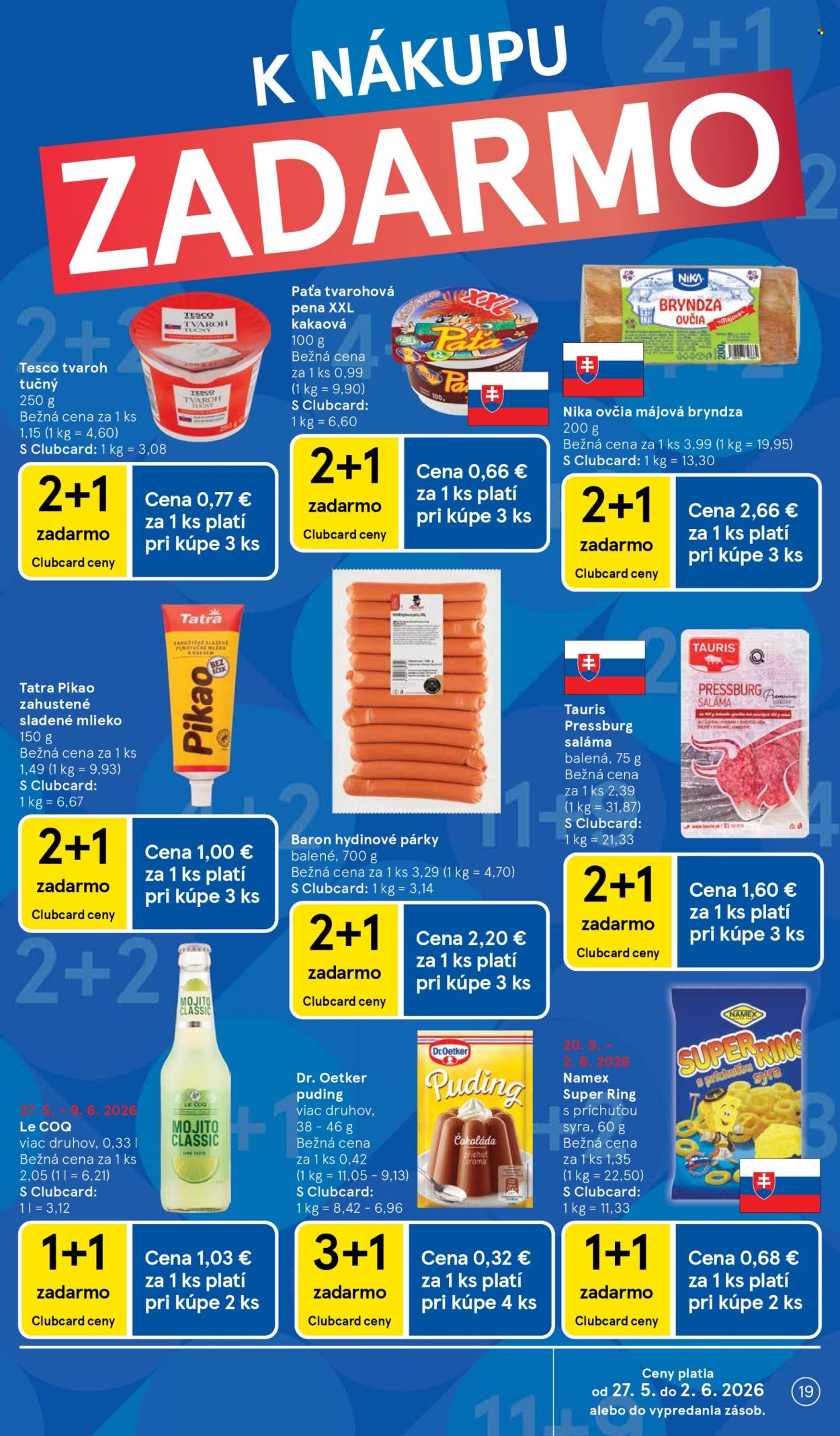 Leták TESCO - 27.5.2026 - 2.6.2026. Strana 19