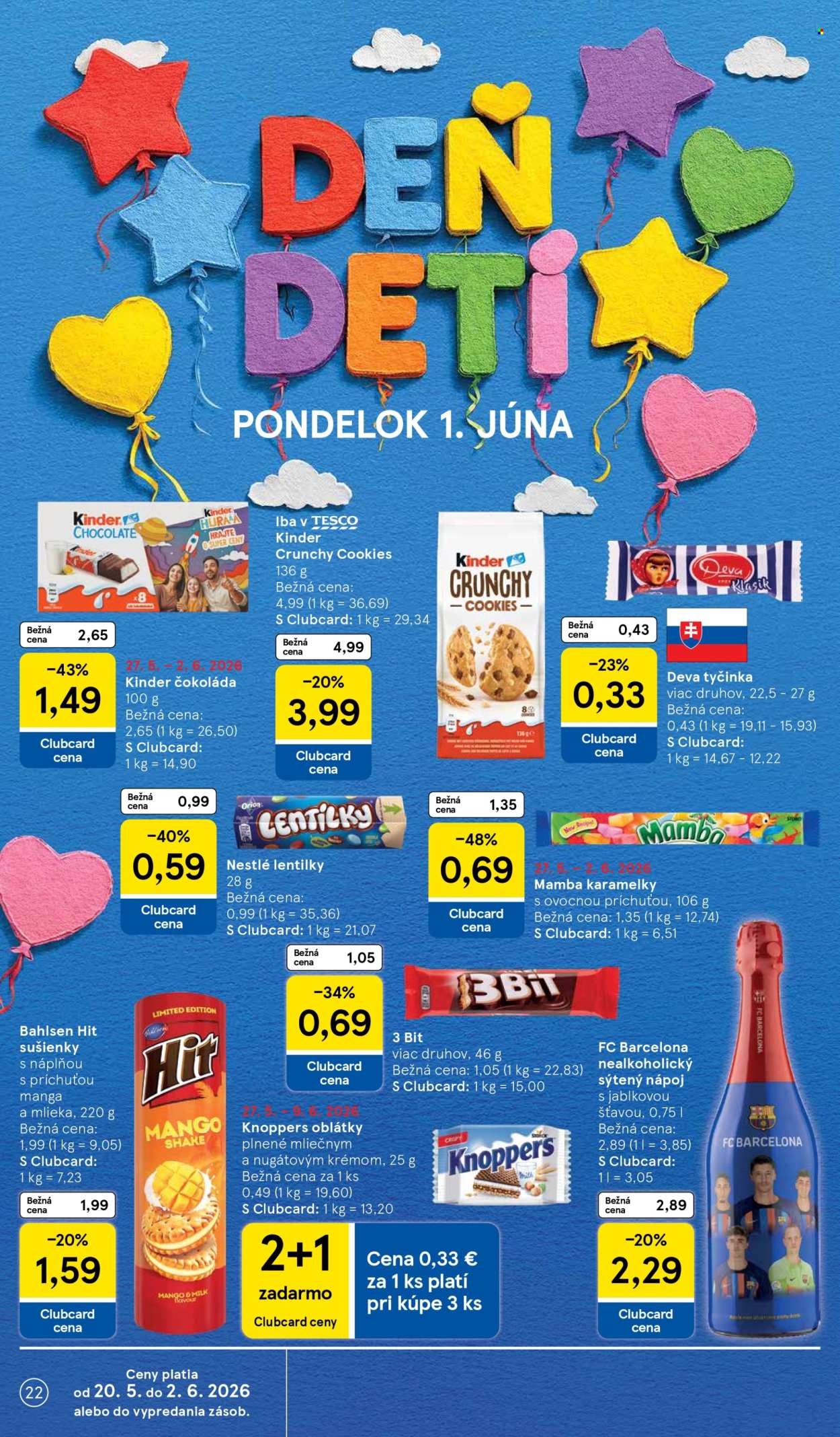 Leták TESCO - 27.5.2026 - 2.6.2026. Strana 22
