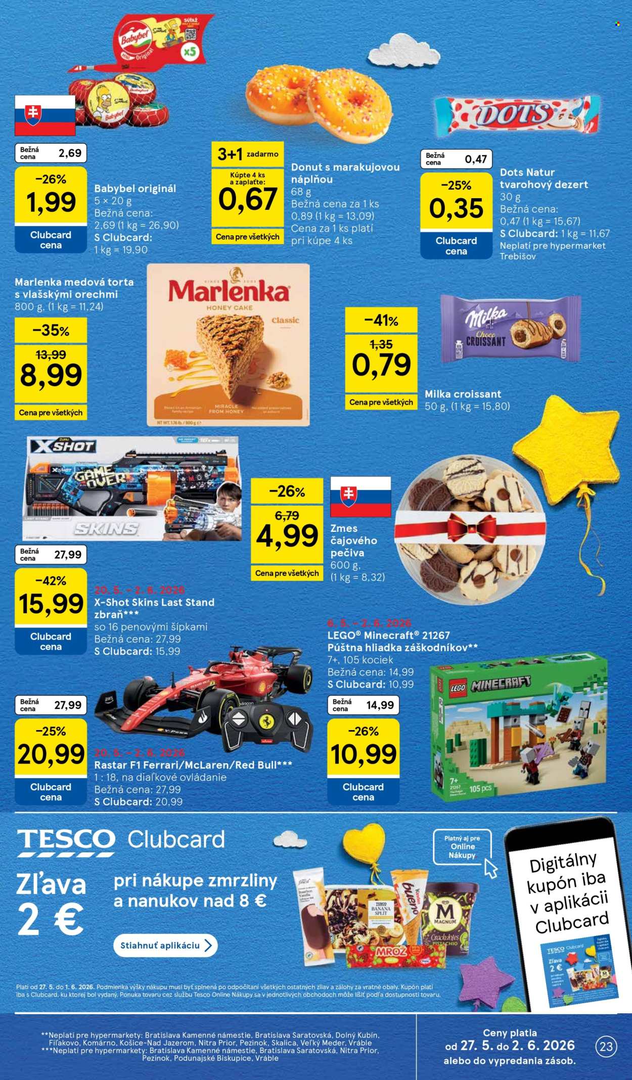 Leták TESCO - 27.5.2026 - 2.6.2026. Strana 23
