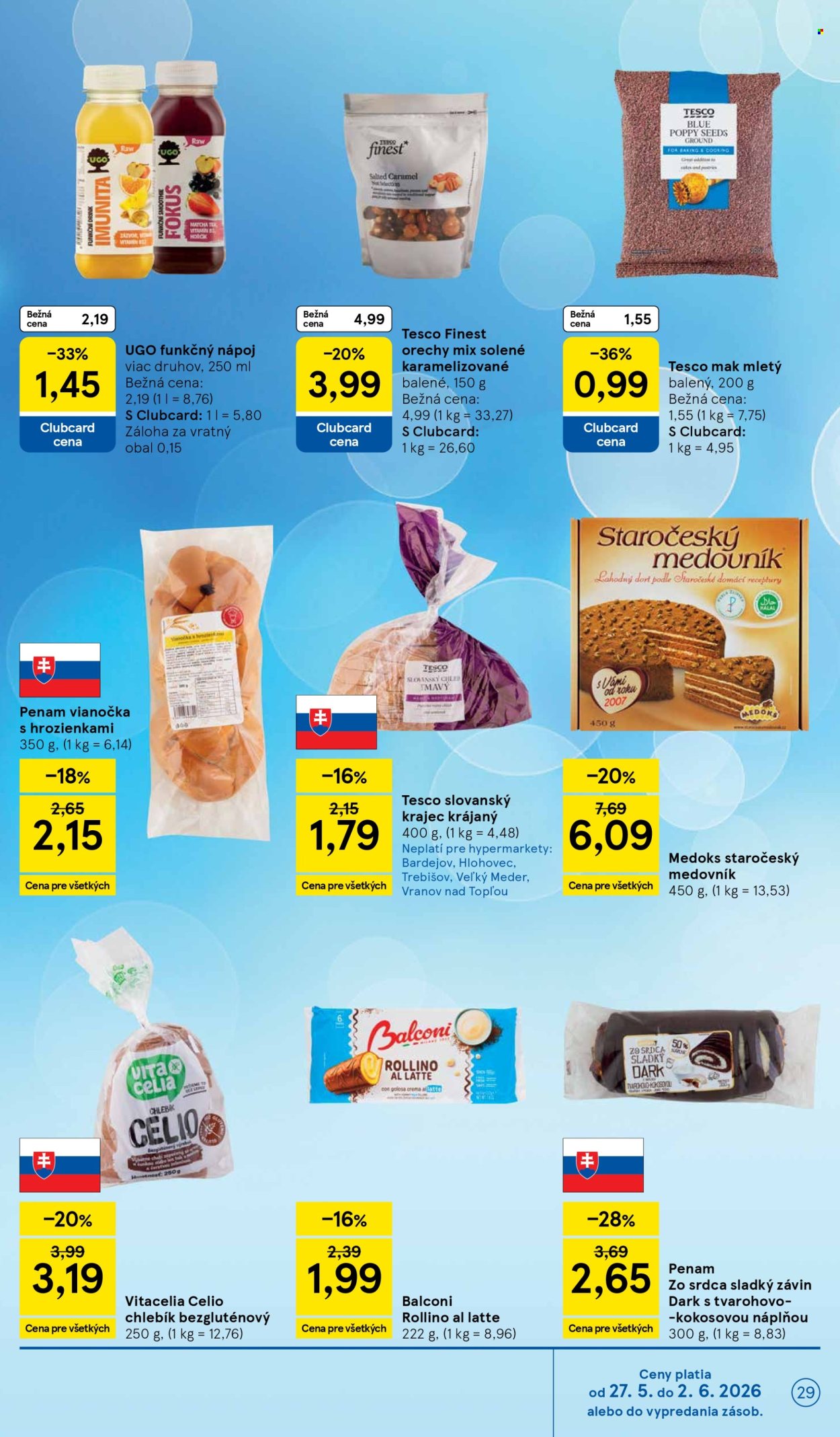 Leták TESCO - 27.5.2026 - 2.6.2026. Strana 29