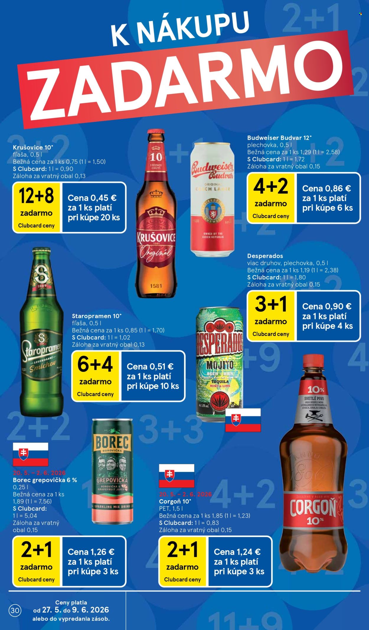 Leták TESCO - 27.5.2026 - 2.6.2026. Strana 30