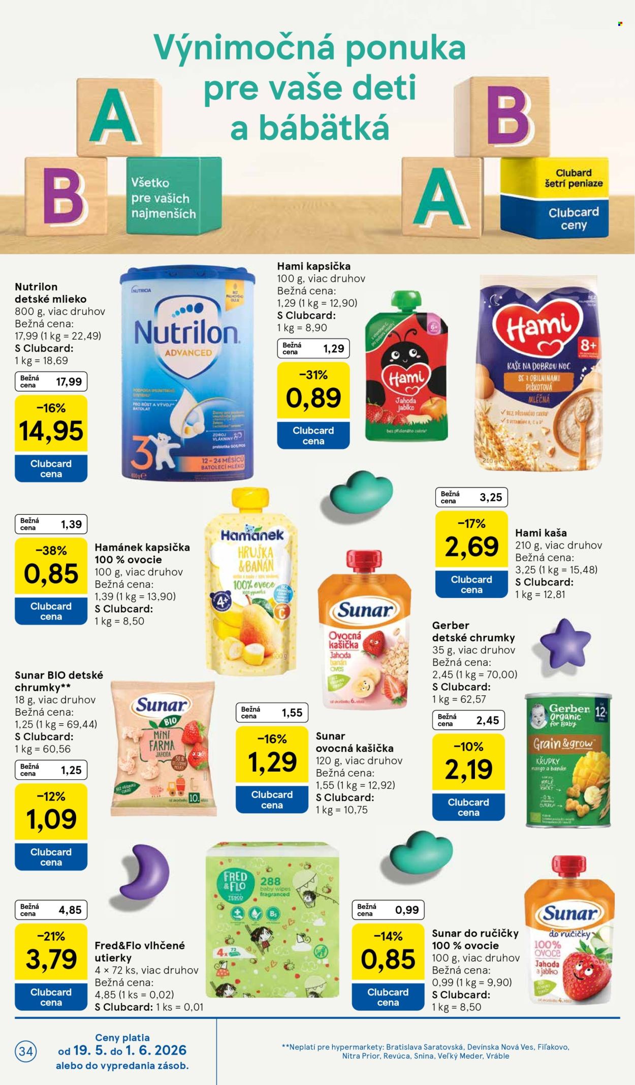Leták TESCO - 27.5.2026 - 2.6.2026. Strana 34