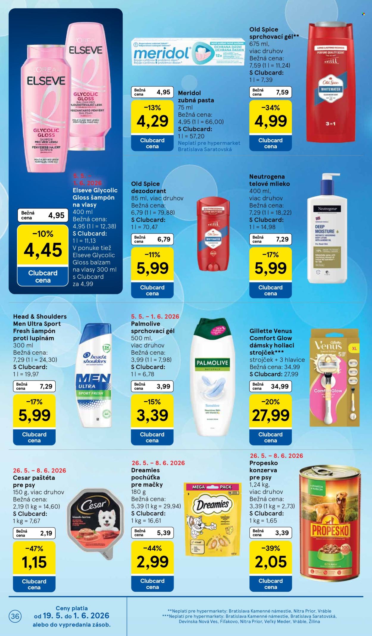 Leták TESCO - 27.5.2026 - 2.6.2026. Strana 36