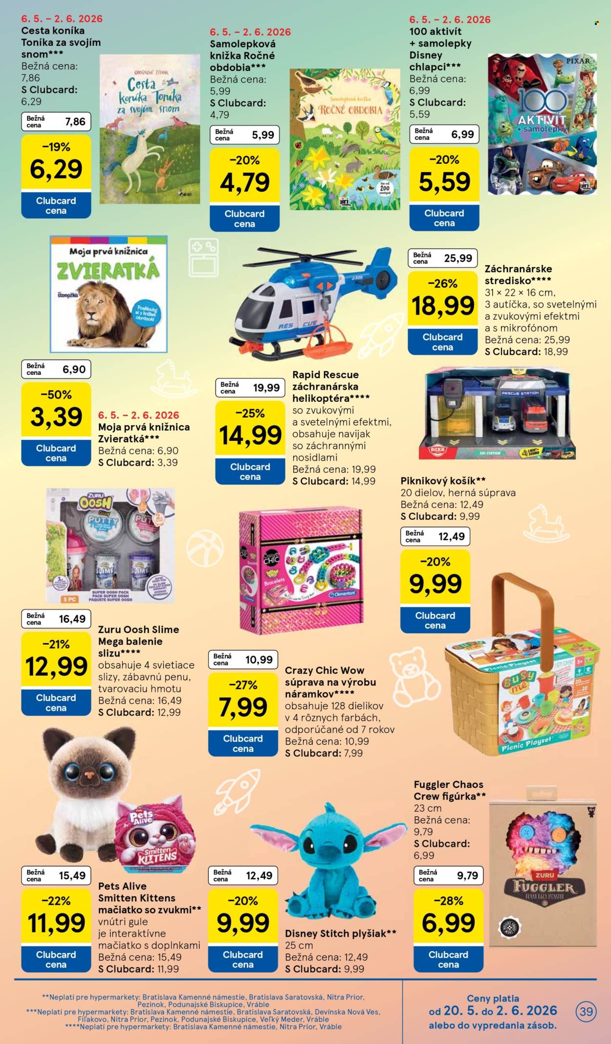 Leták TESCO - 27.5.2026 - 2.6.2026. Strana 39