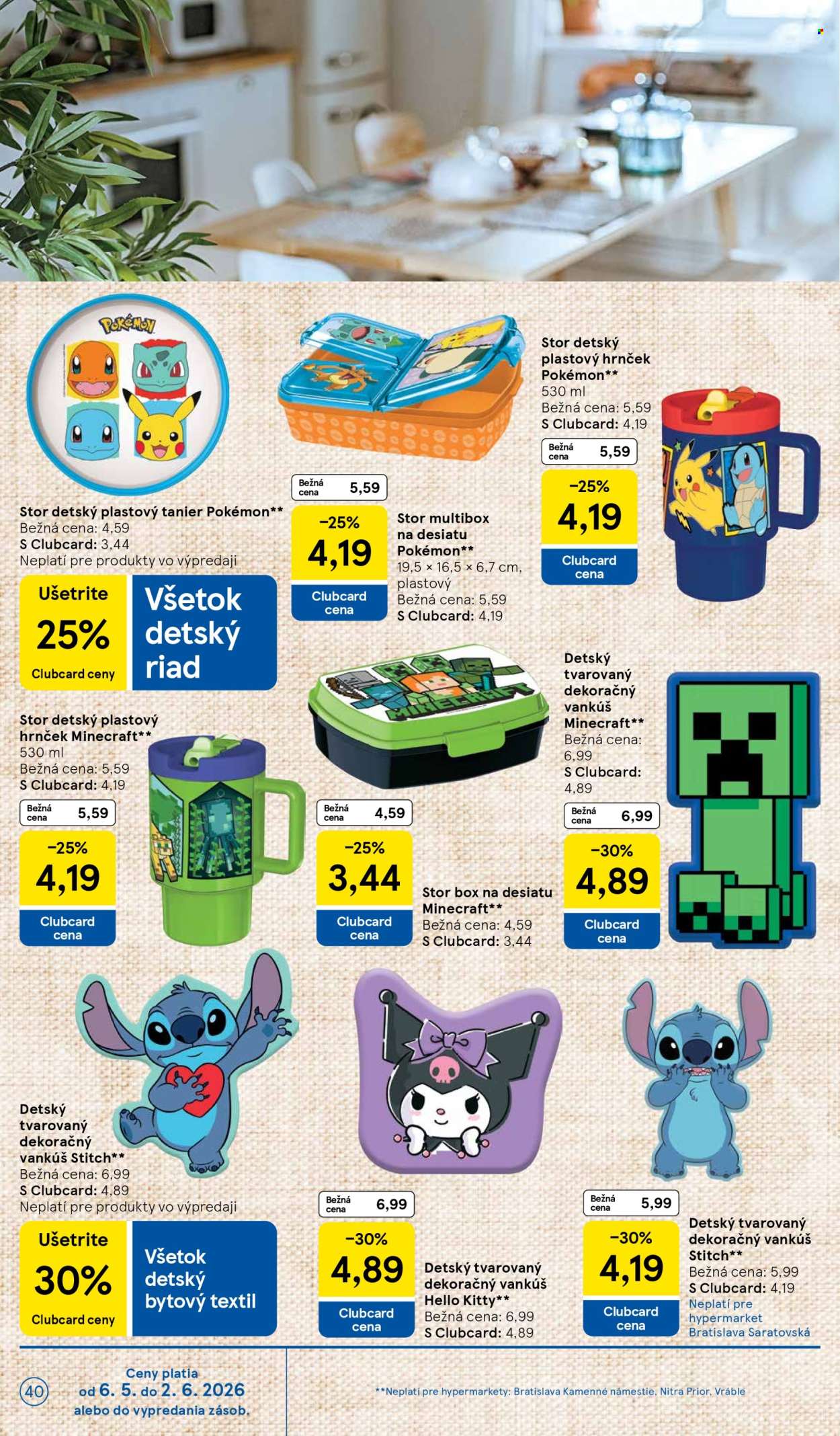 Leták TESCO - 27.5.2026 - 2.6.2026. Strana 40