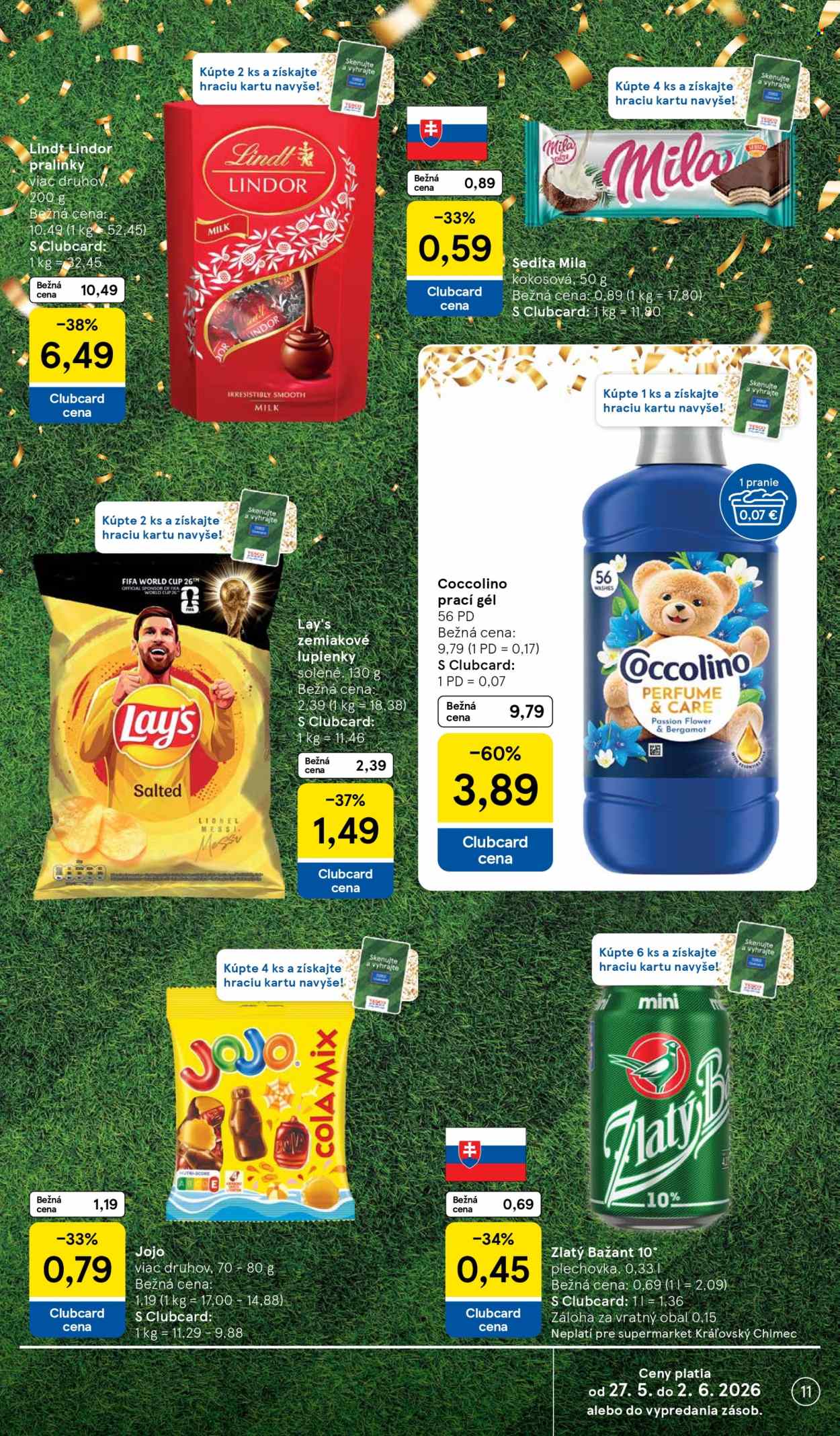 Leták TESCO supermarket - 27.5.2026 - 2.6.2026. Strana 11