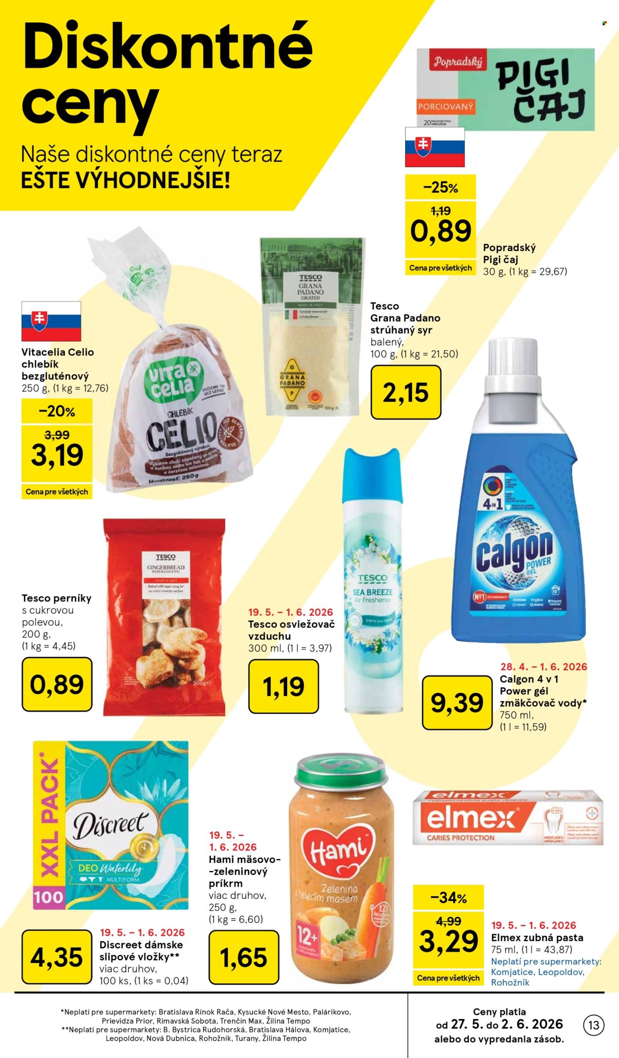 Leták TESCO supermarket - 27.5.2026 - 2.6.2026. Strana 13