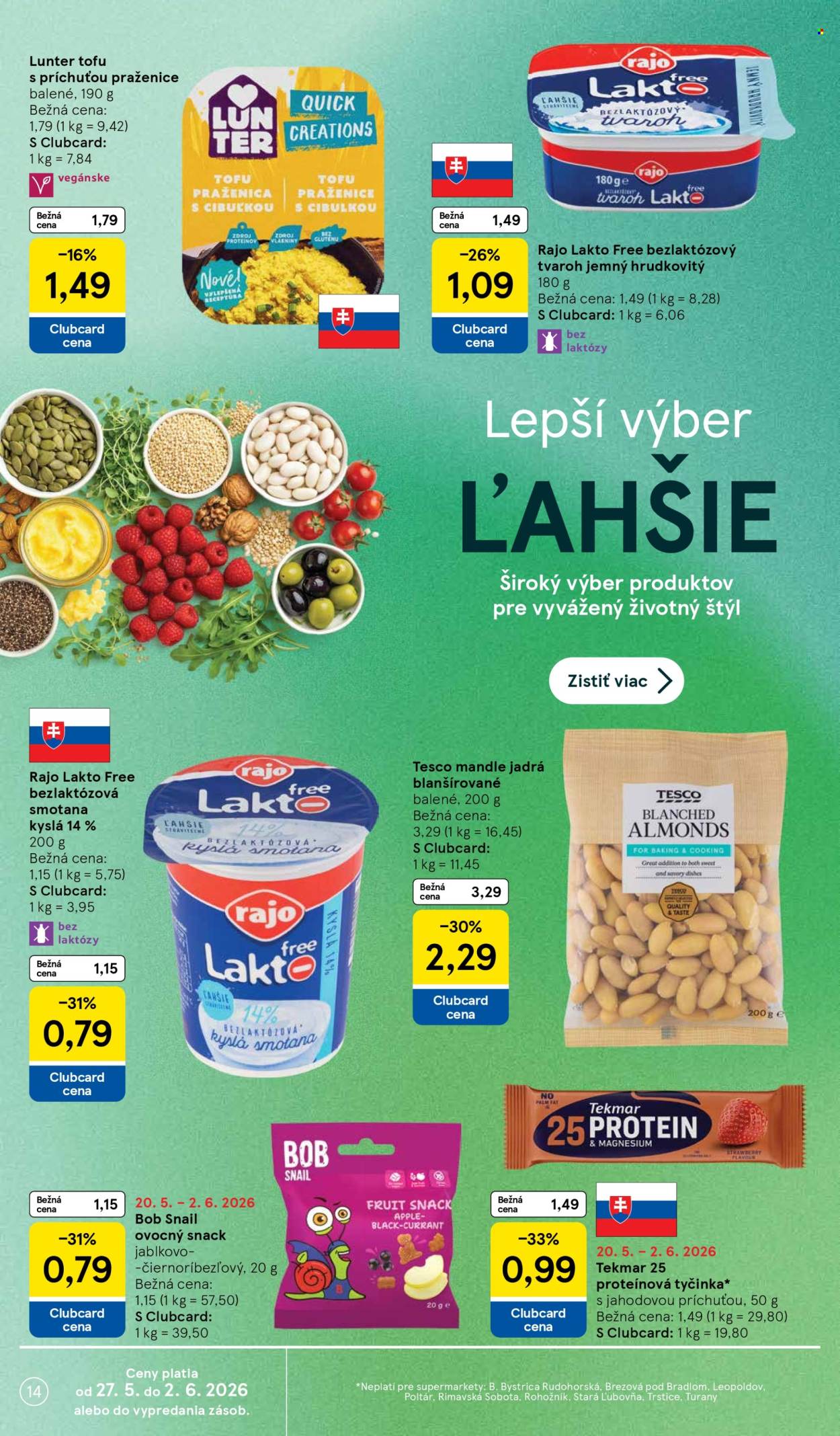 Leták TESCO supermarket - 27.5.2026 - 2.6.2026. Strana 14