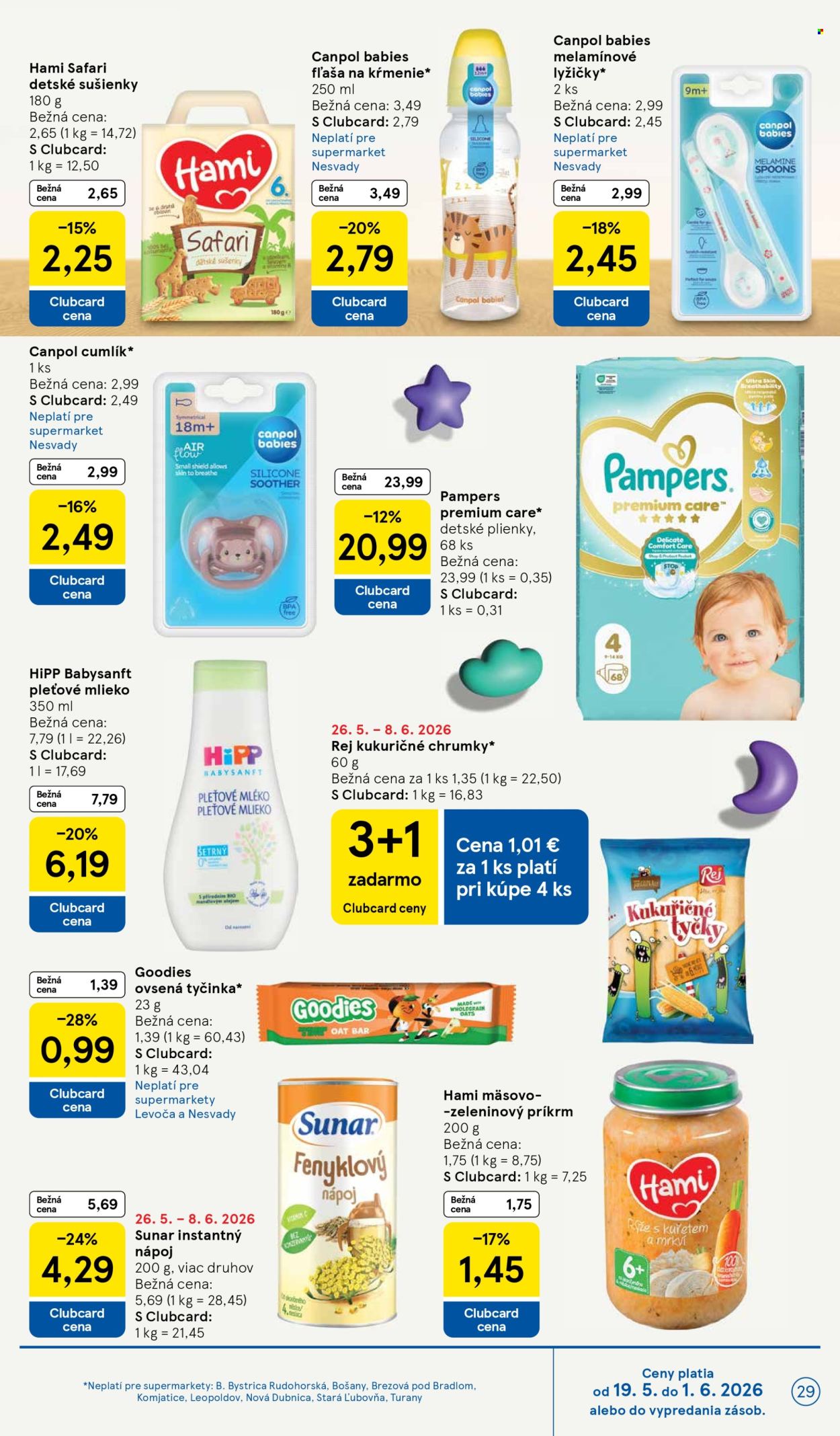 Leták TESCO supermarket - 27.5.2026 - 2.6.2026. Strana 29