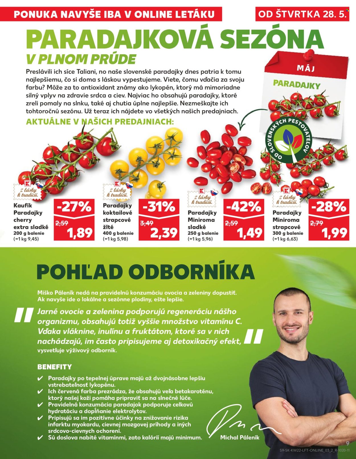 Leták Kaufland - 28.5.2026 - 3.6.2026. Strana 9