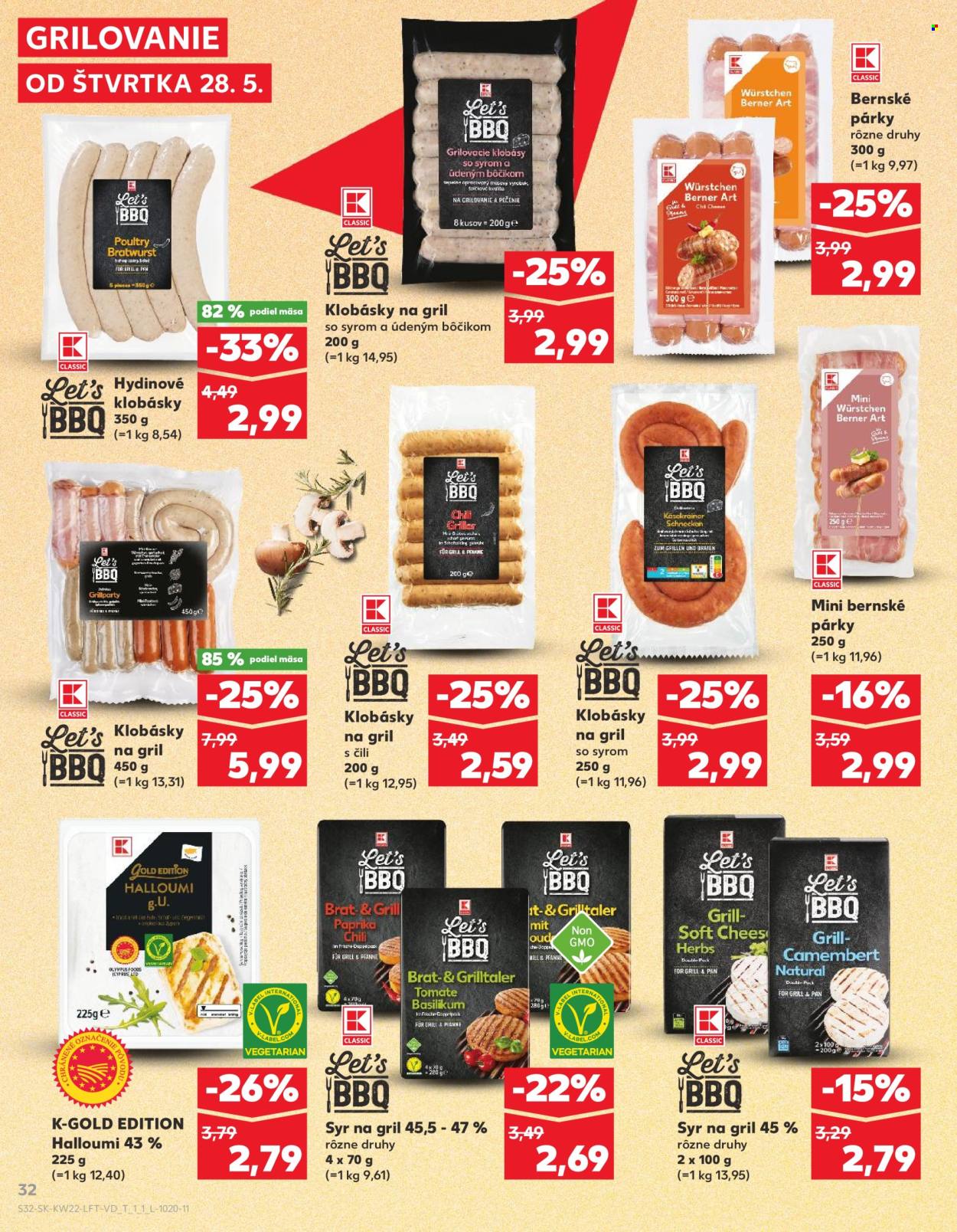 Leták Kaufland - 28.5.2026 - 3.6.2026. Strana 32