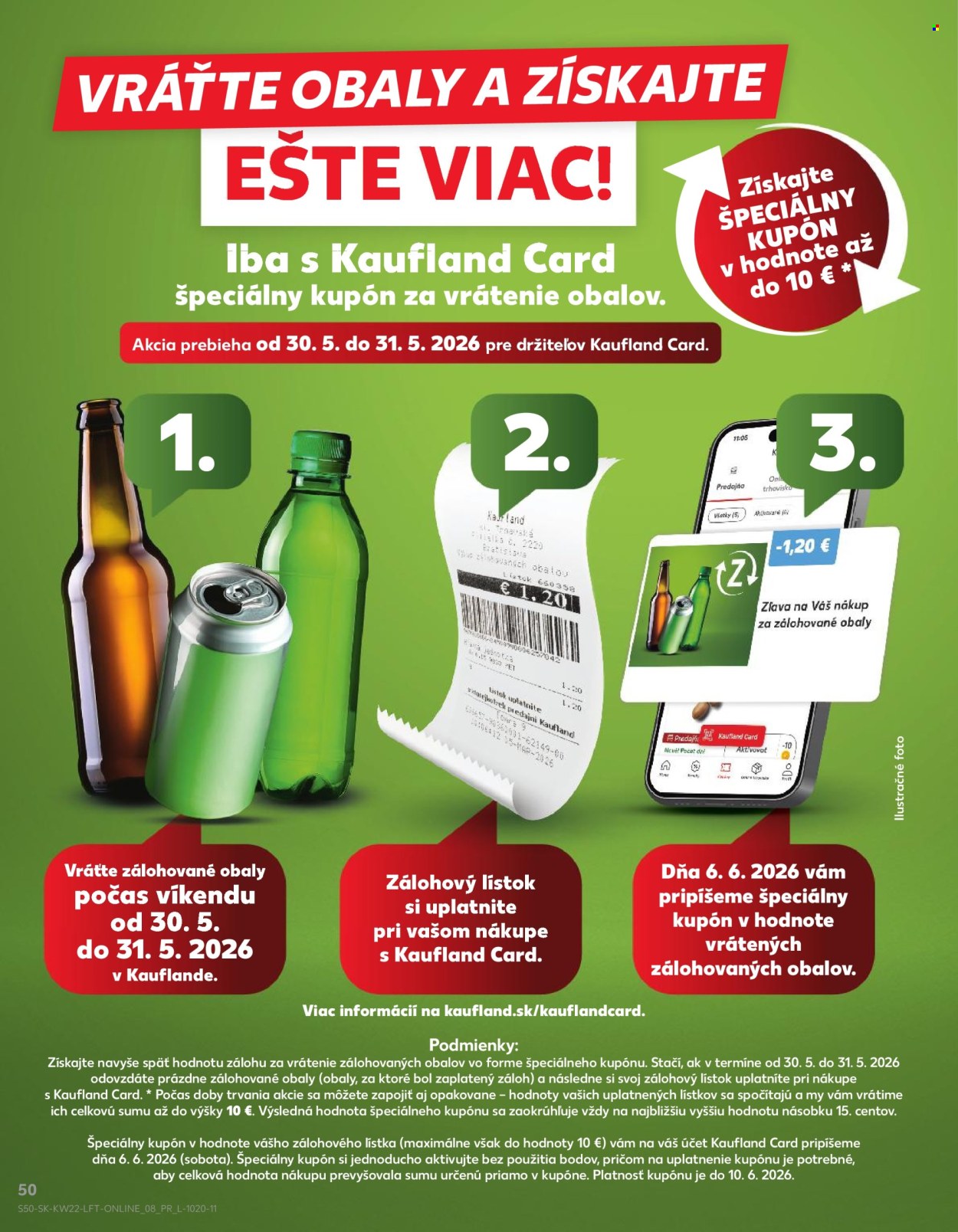 Leták Kaufland - 28.5.2026 - 3.6.2026. Strana 50