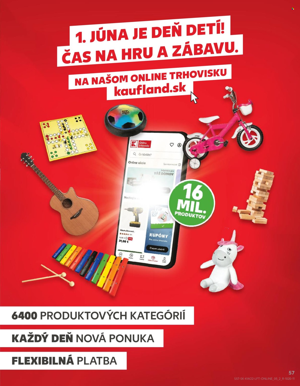 Leták Kaufland - 28.5.2026 - 3.6.2026. Strana 57