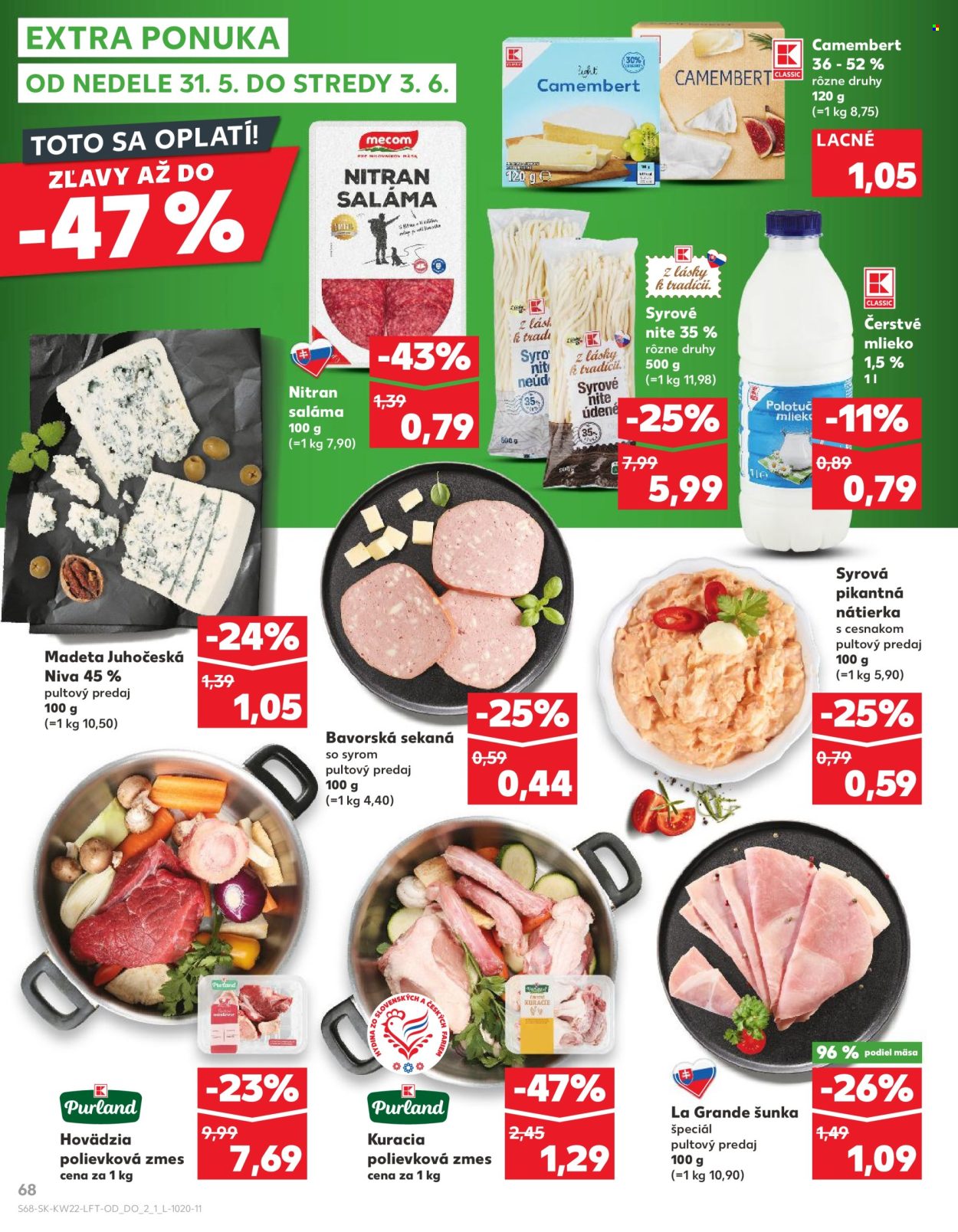 Leták Kaufland - 28.5.2026 - 3.6.2026. Strana 68