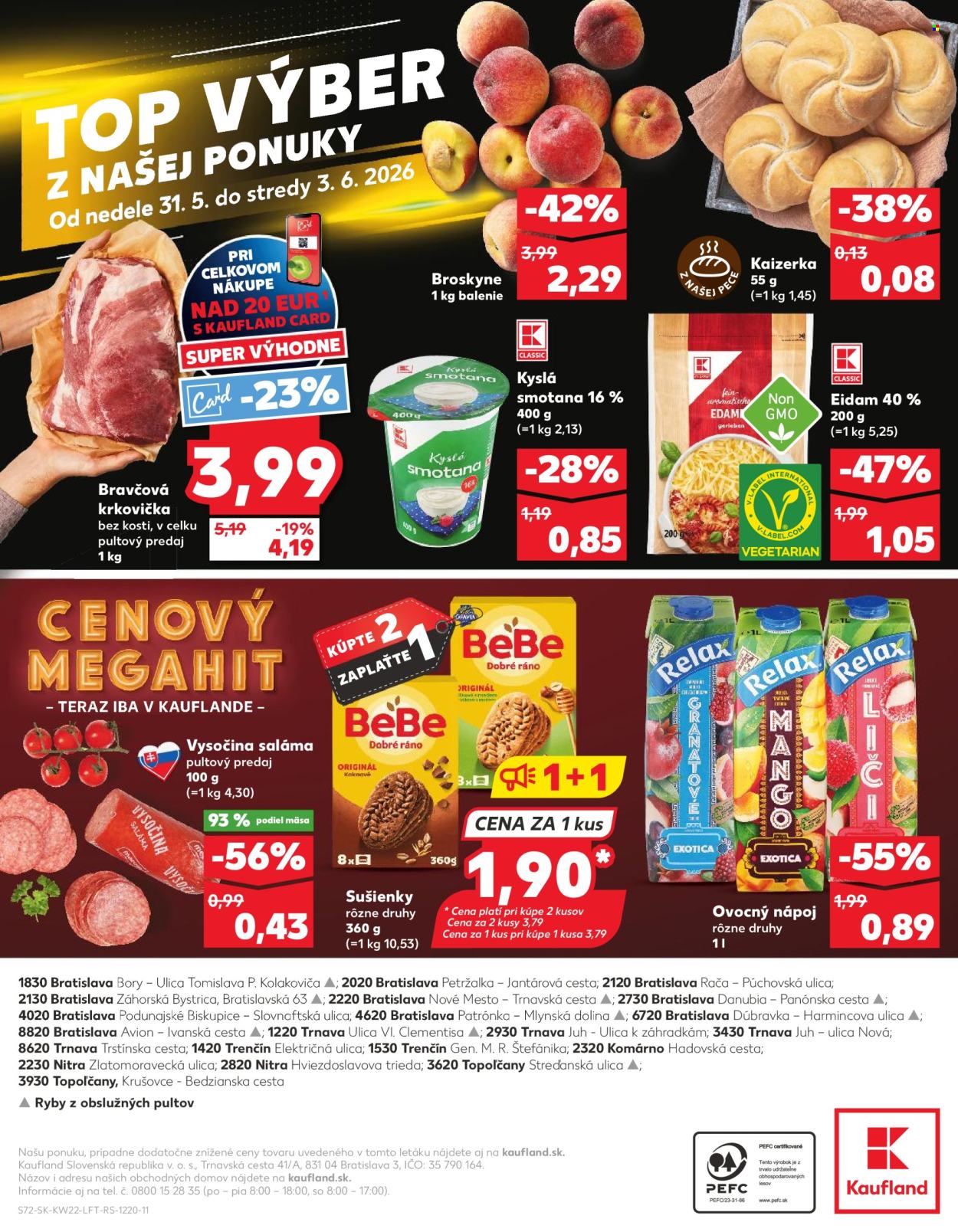 Leták Kaufland - 28.5.2026 - 3.6.2026. Strana 72