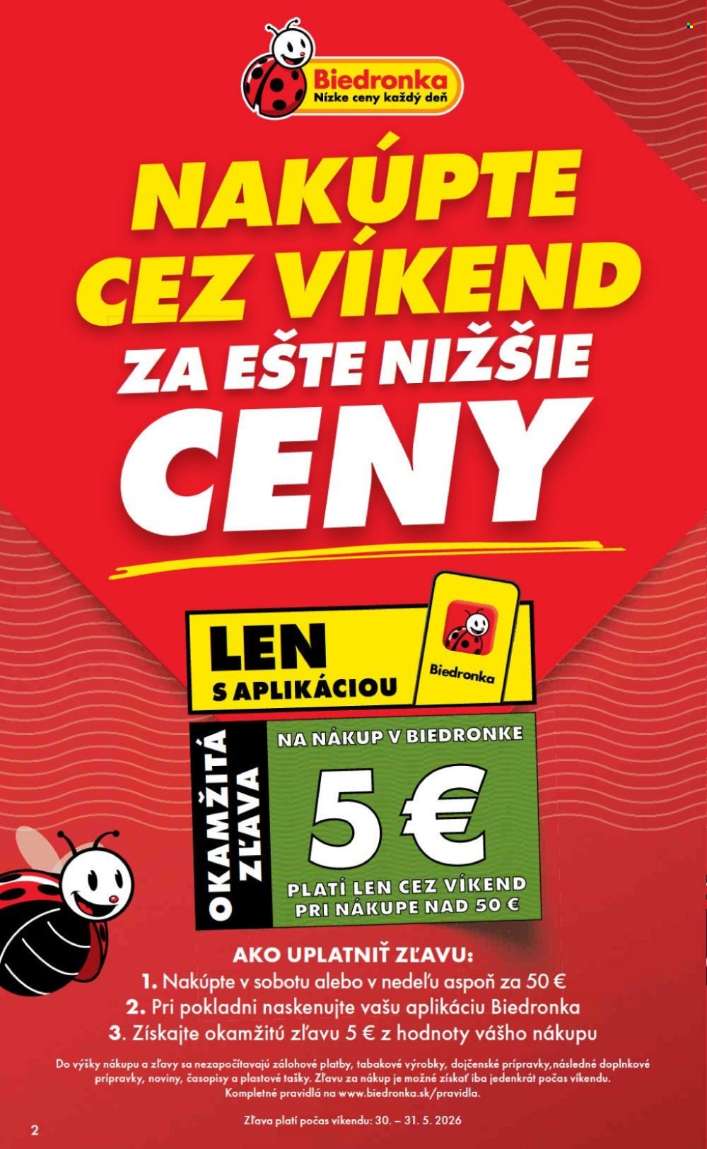 Leták Biedronka - 28.5.2026 - 3.6.2026. Strana 2