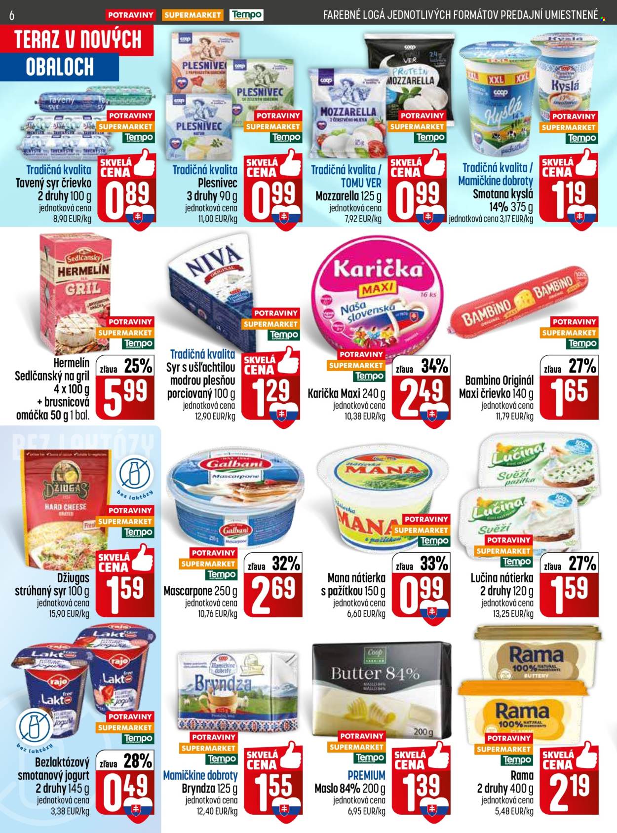 Leták COOP Jednota - 28.5.2026 - 3.6.2026. Strana 6